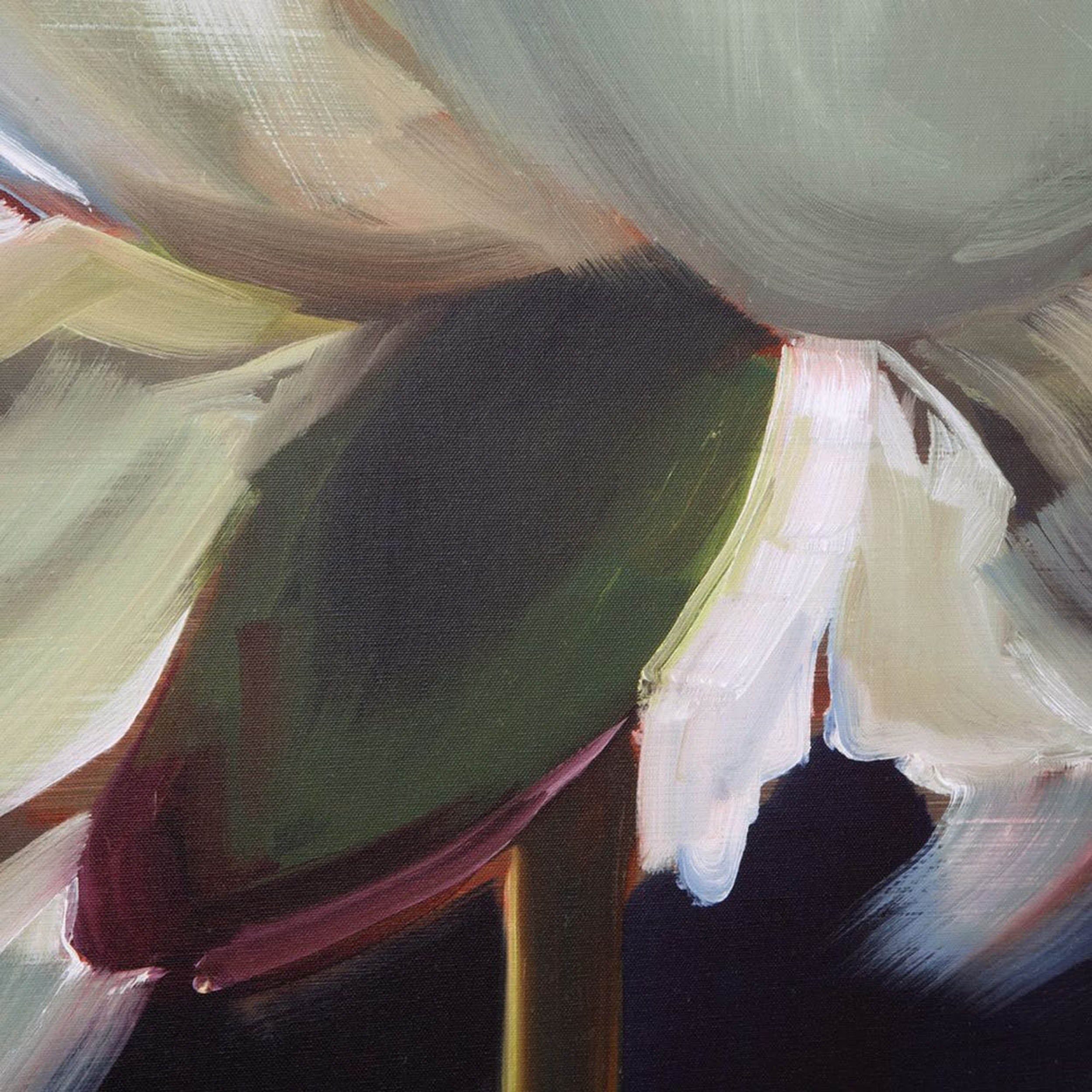 Peony Framed Canvas, Black - Image 4