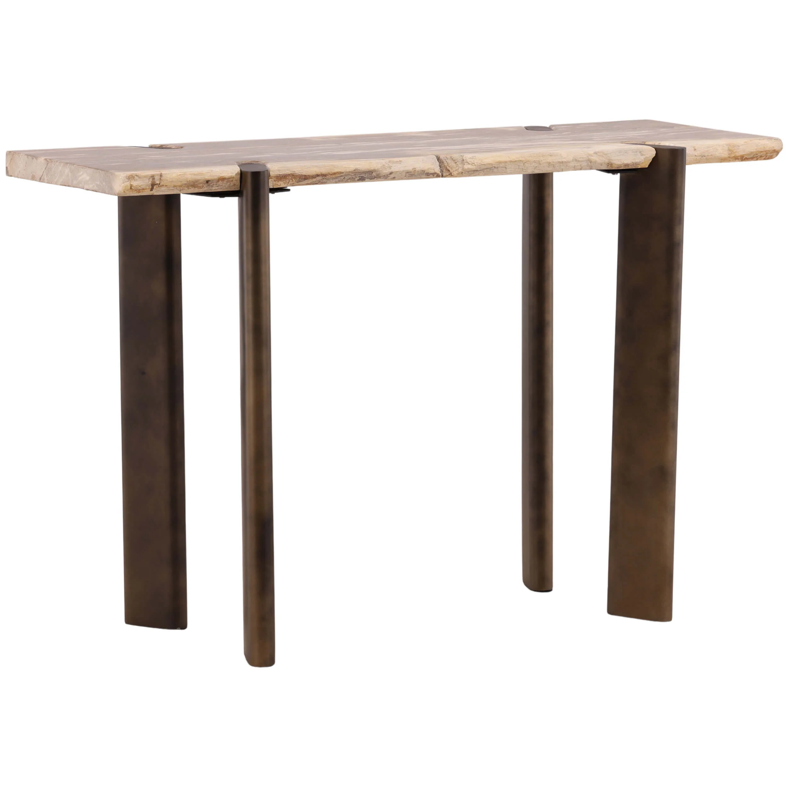 Peridot Console Table, Light Natural