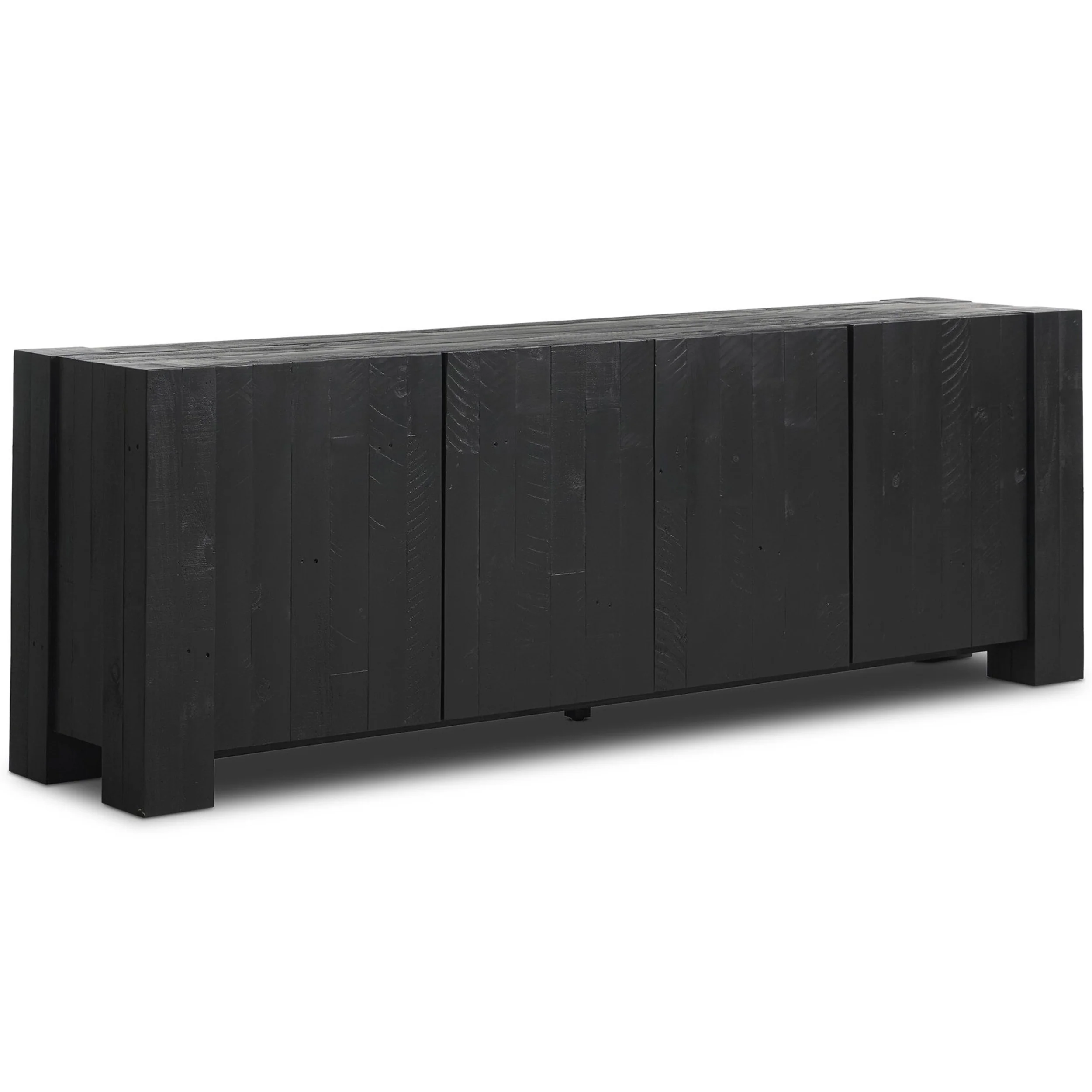 Perot Sideboard, Aged Black by Four Hands