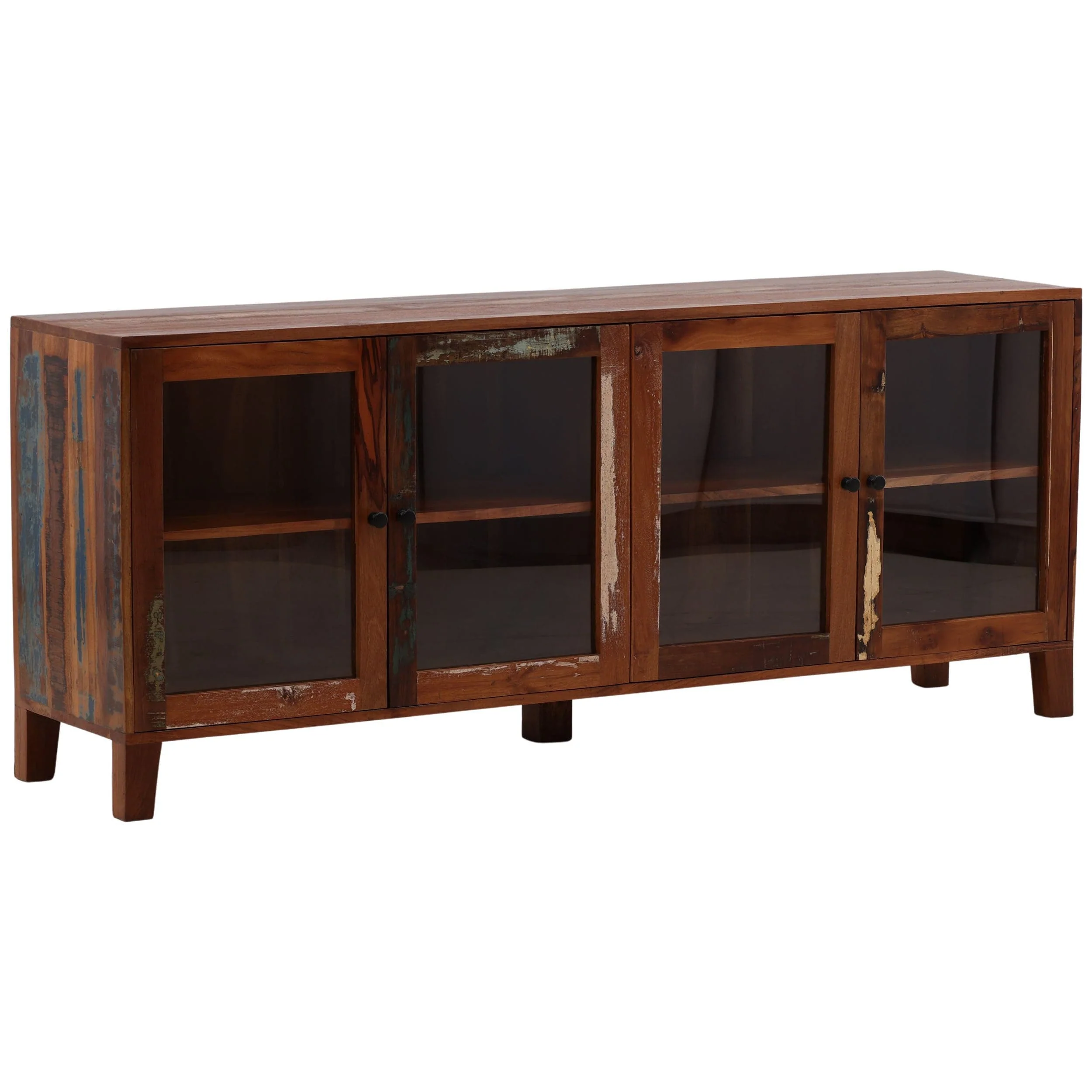 Persea Sideboard, Distressed Medium Brown