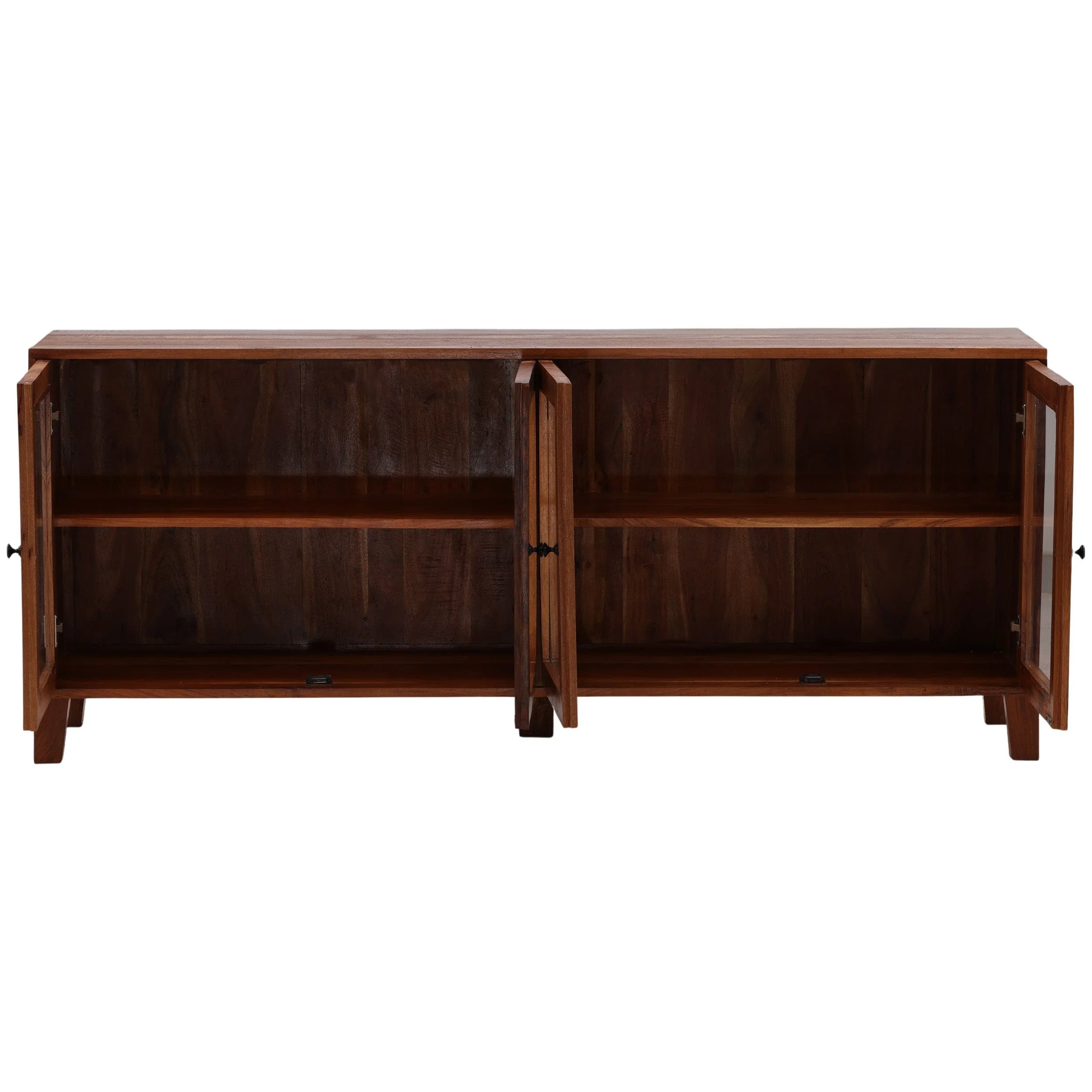 Persea Sideboard, Distressed Medium Brown - Image 4