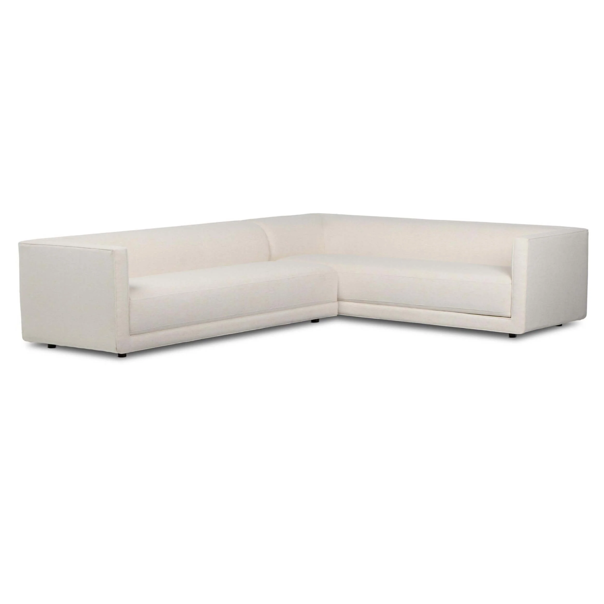 Phillip 2-Piece Sectional, Nomad Snow by Four Hands