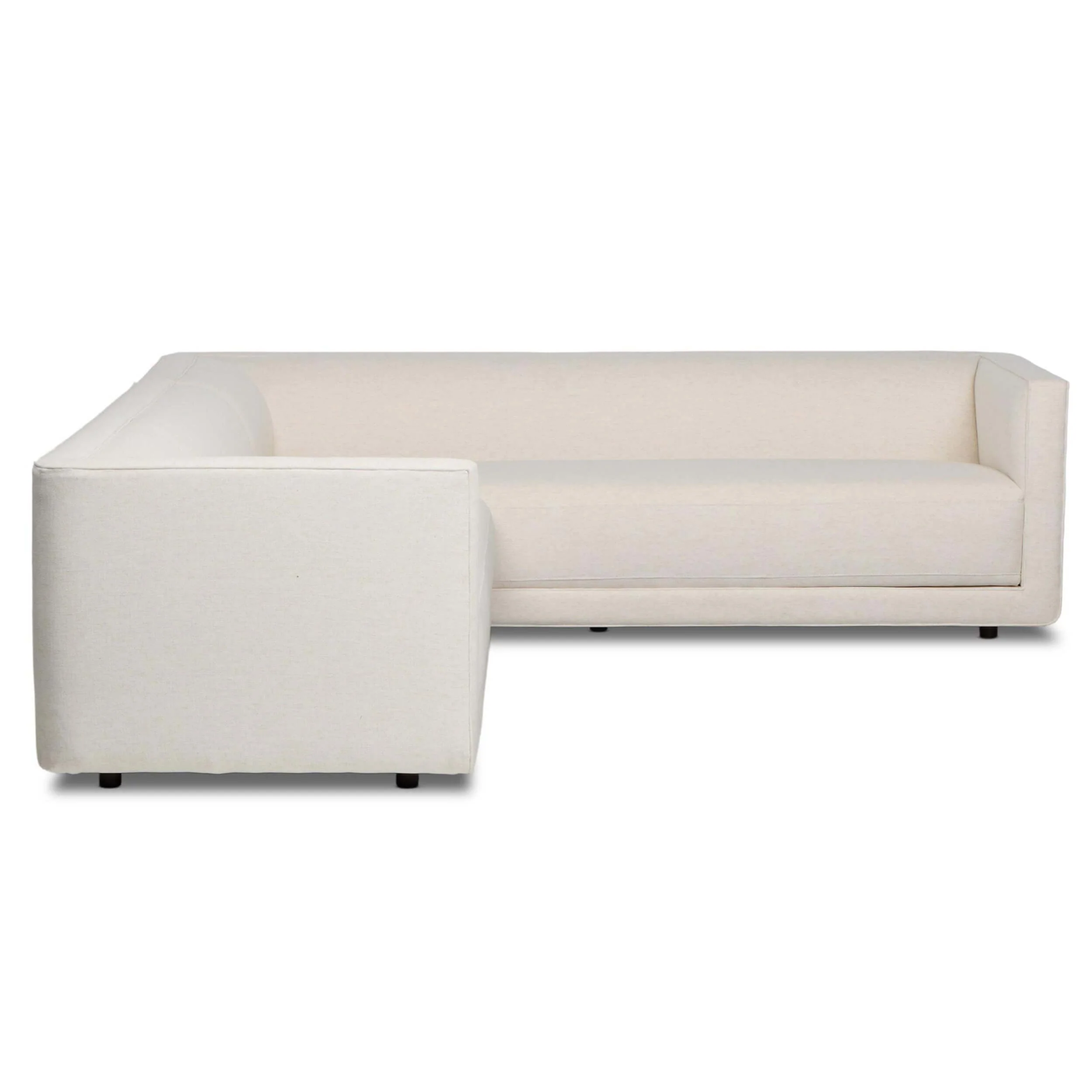 Phillip 2-Piece Sectional, Nomad Snow by Four Hands - Image 2