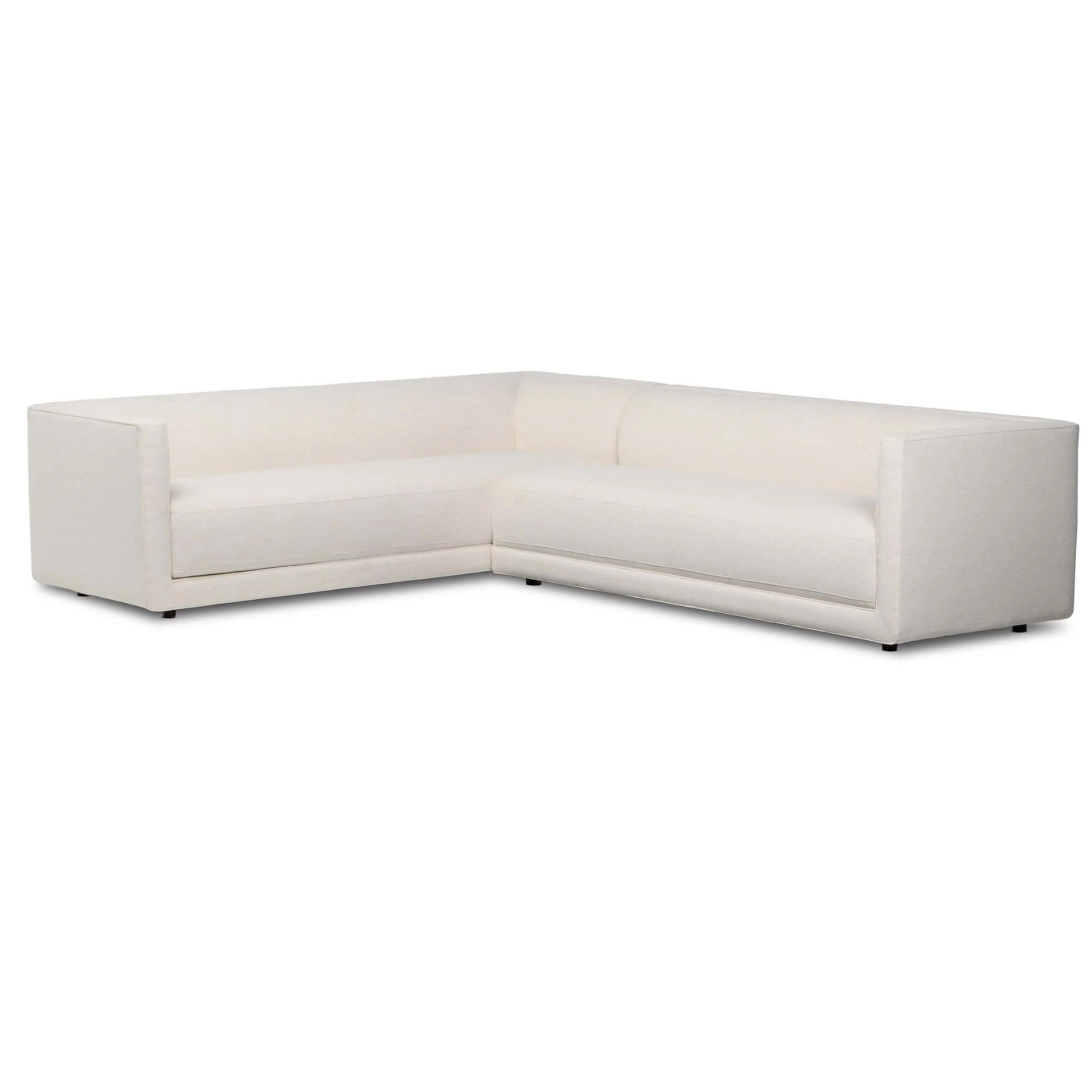 Phillip 2-Piece Sectional, Nomad Snow by Four Hands - Image 8