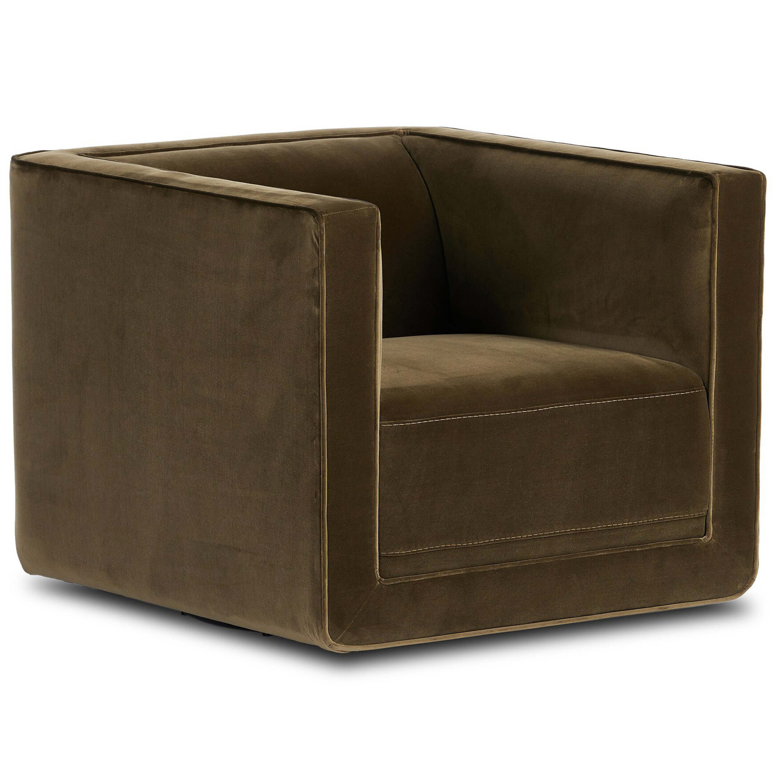 Phillip Swivel Chair, Surrey Olive by Four Hands