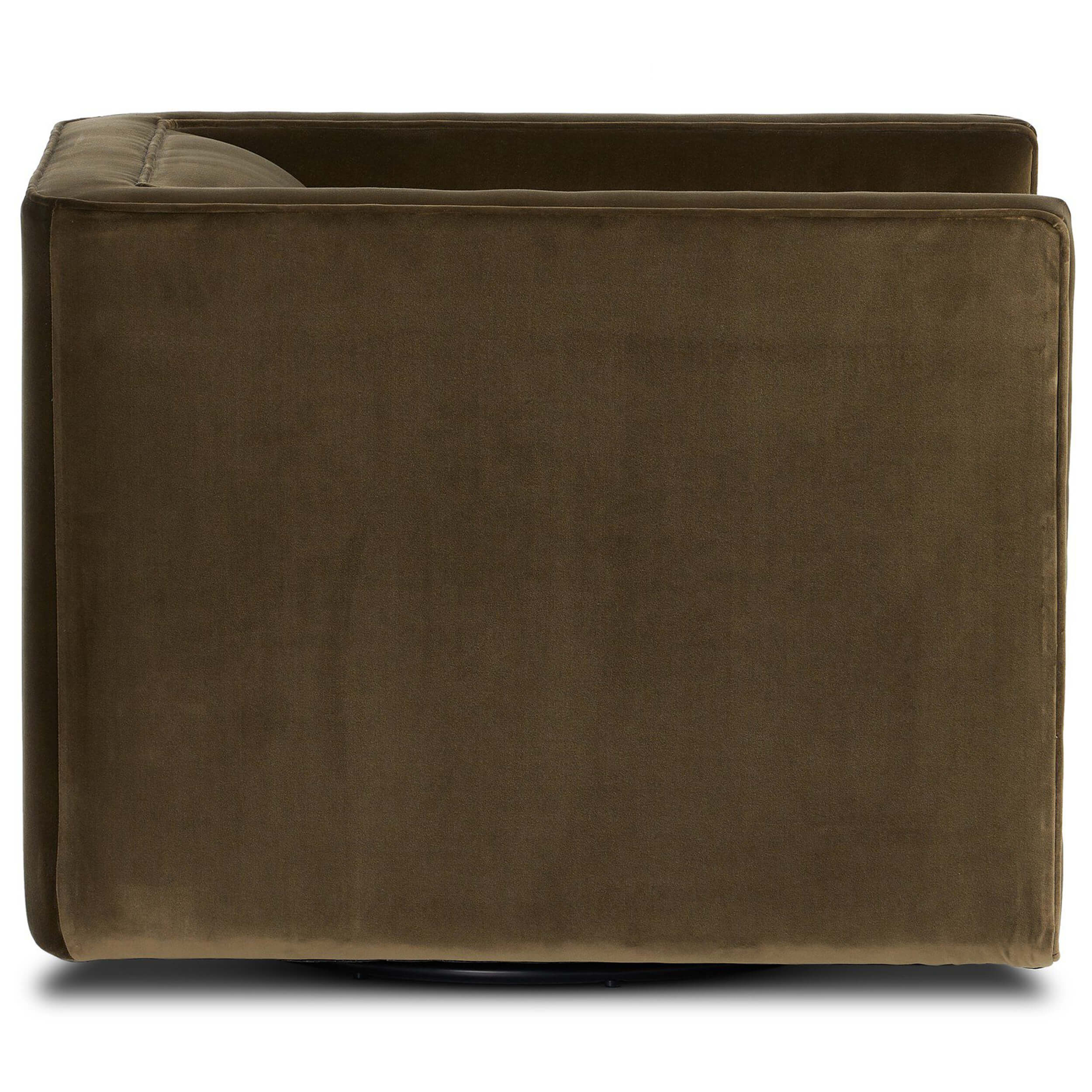 Phillip Swivel Chair, Surrey Olive by Four Hands - Image 3