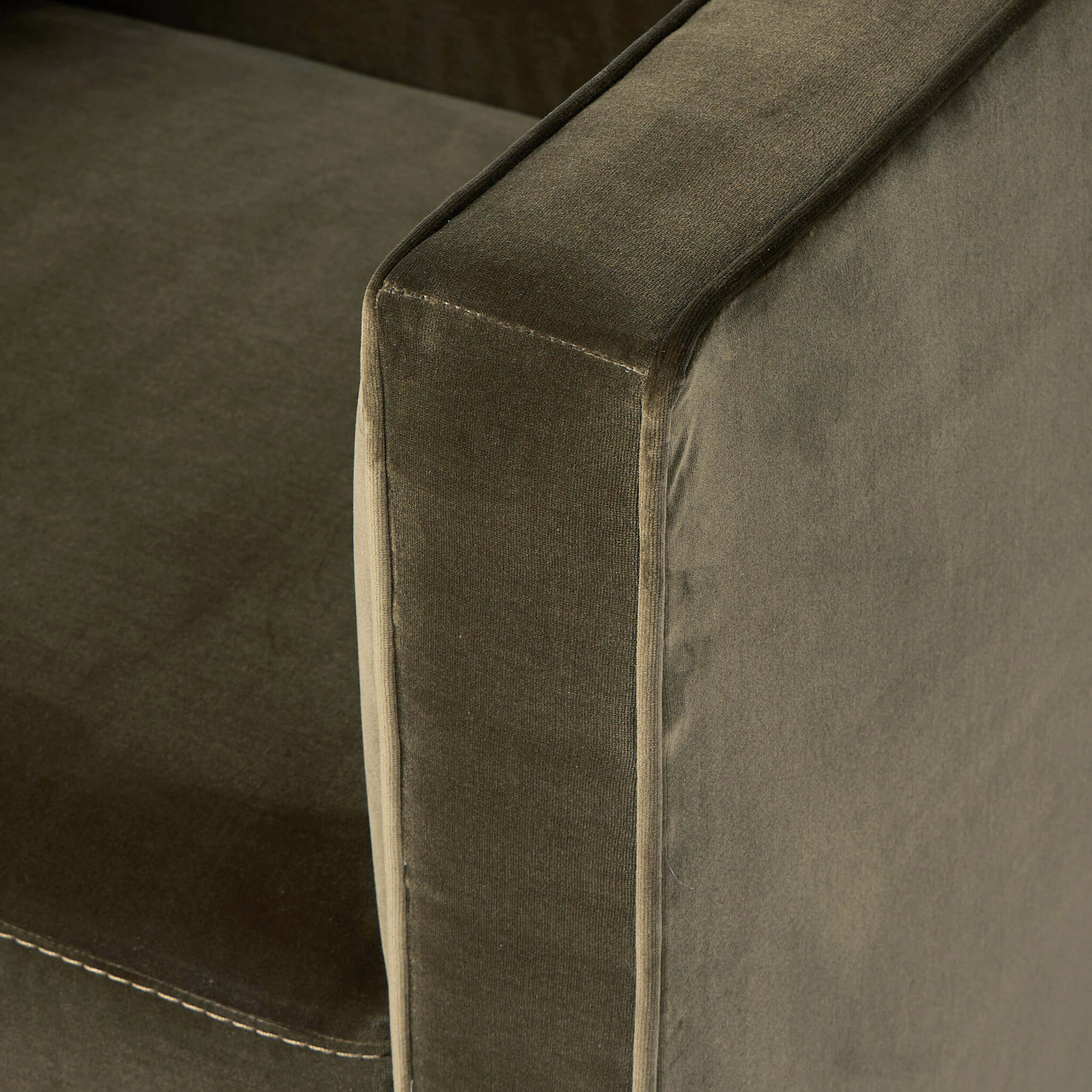 Phillip Swivel Chair, Surrey Olive by Four Hands - Image 4