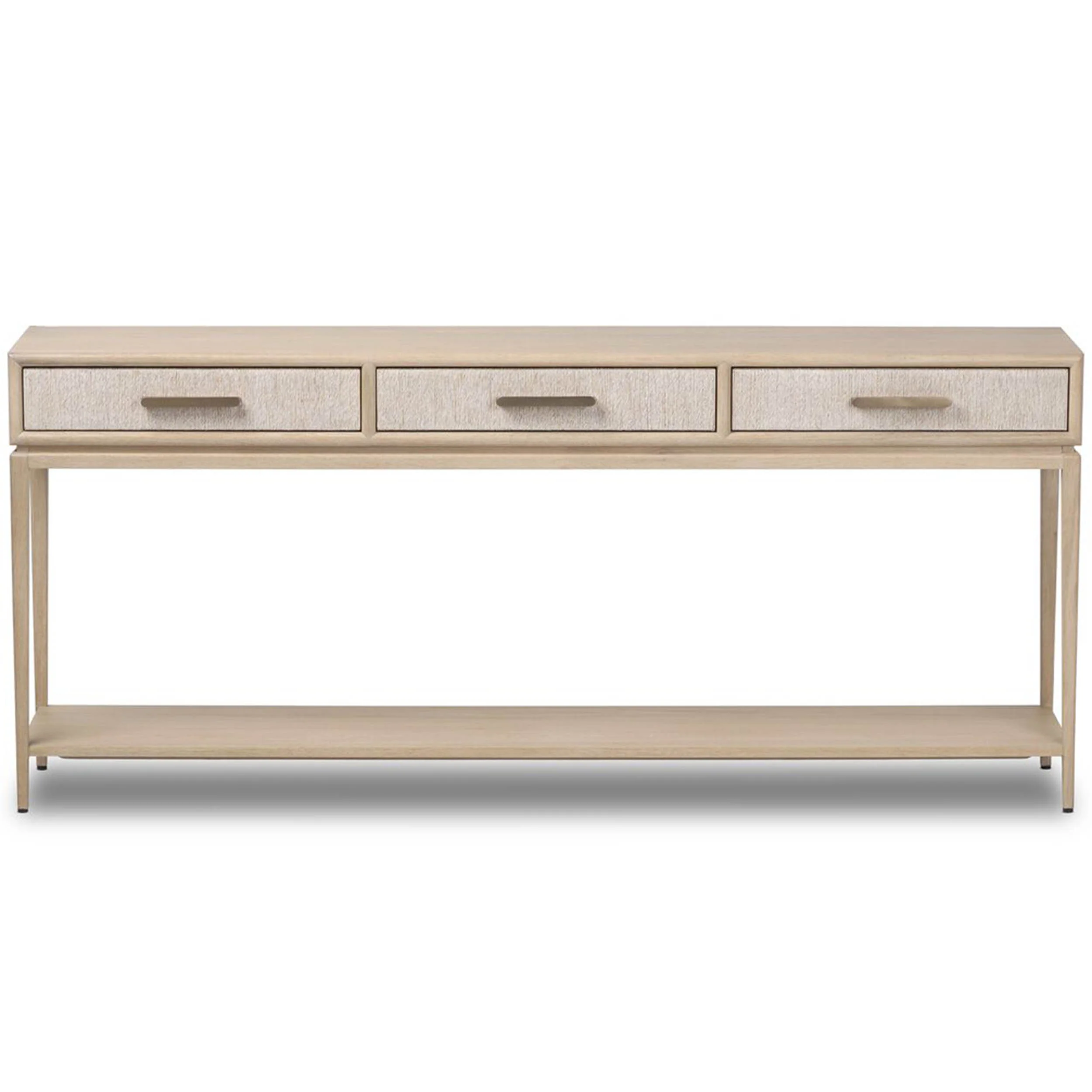 Rosenell 78" Console Table, Natural by Four Hands - Image 2