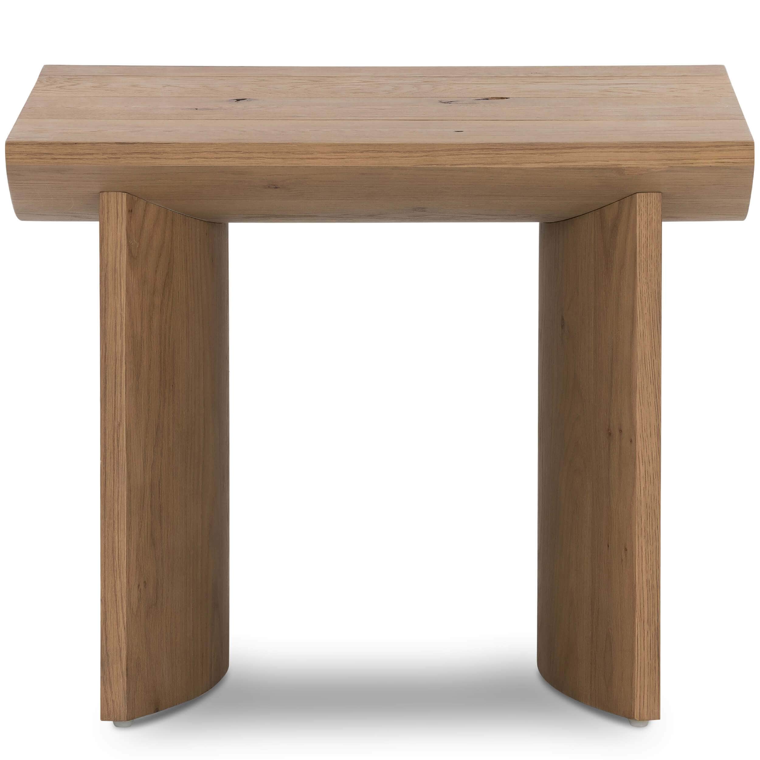Pickford End Table, Dusted Oak Veneer by Four Hands - Image 3