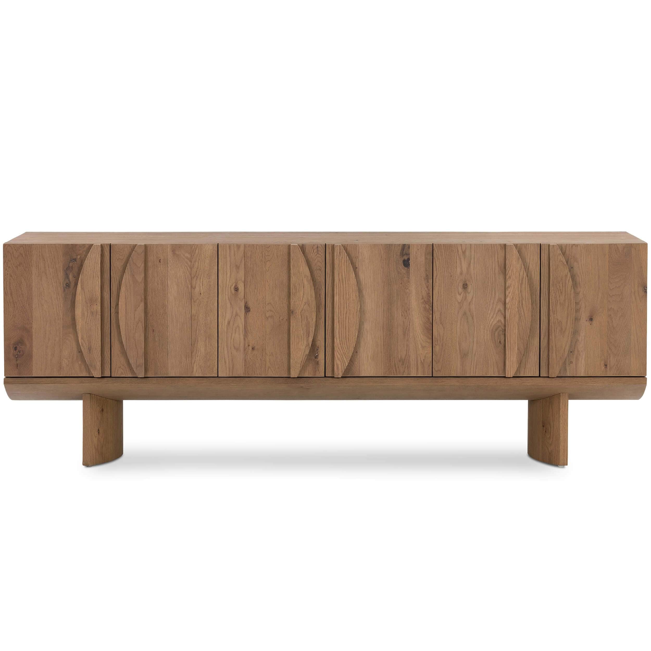 Pickford Media Console, Dusted Oak Veneer by Four Hands - Image 2