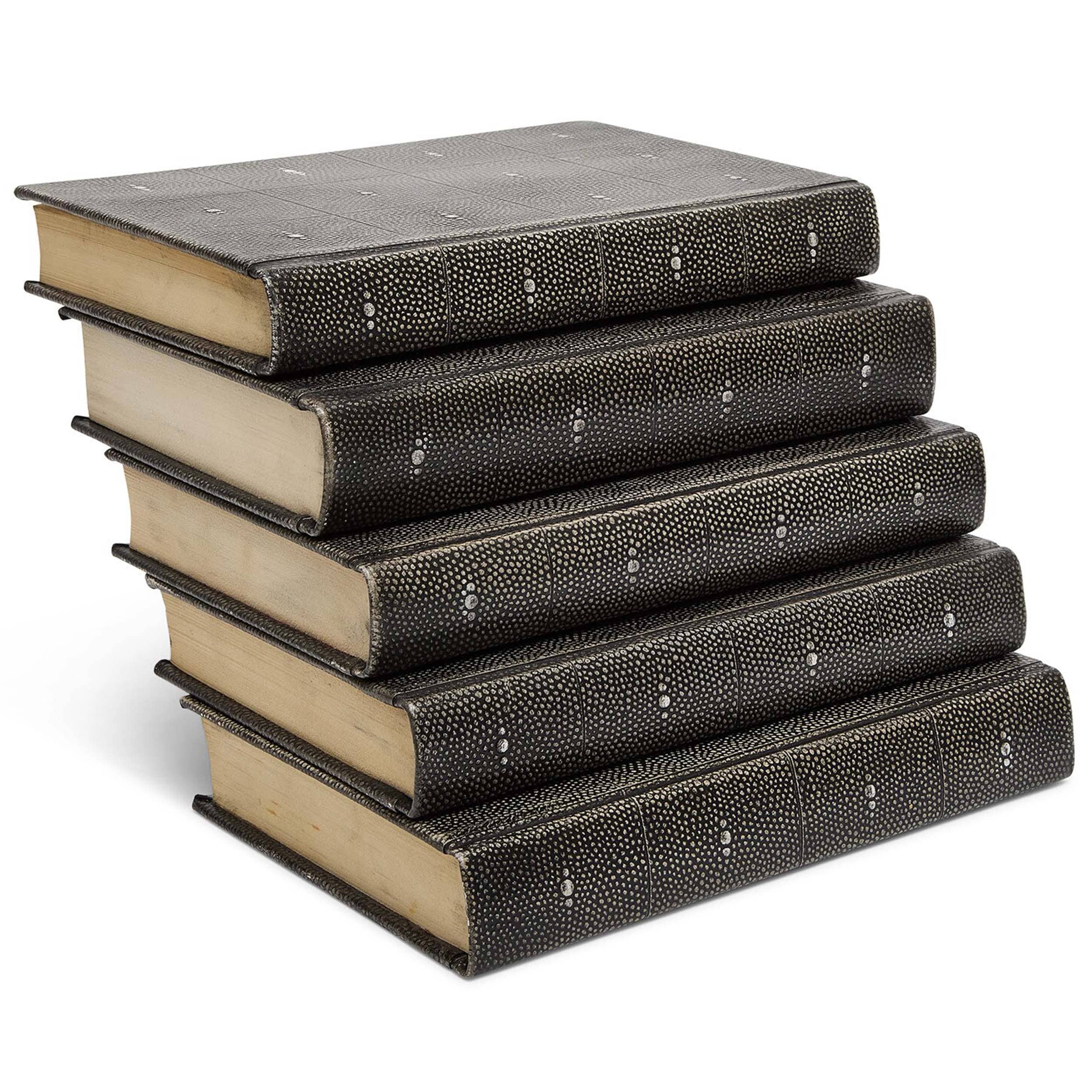 Pierre Book Stack, Black - Image 2