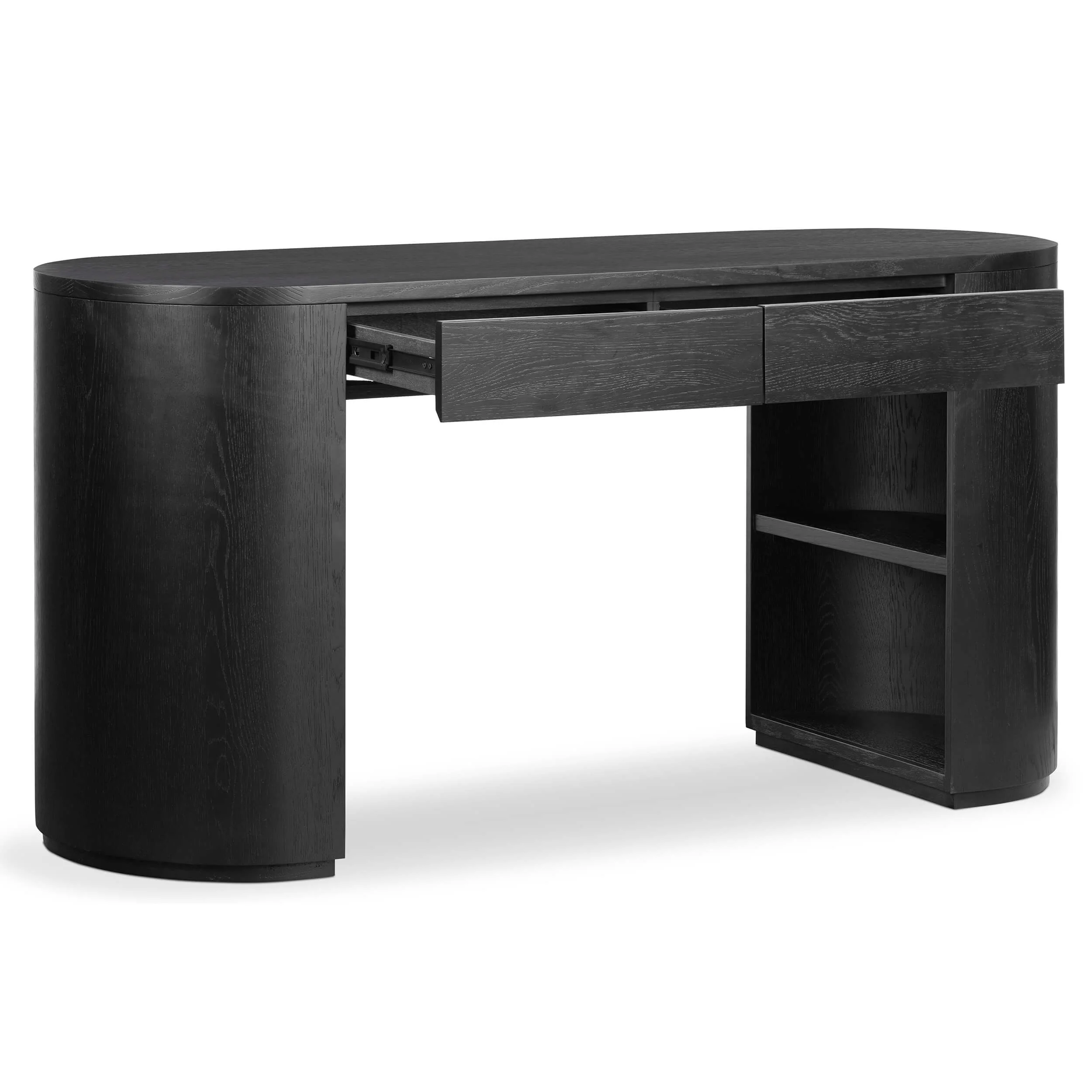 Pilar Desk, Ebony by Four Hands - Image 4