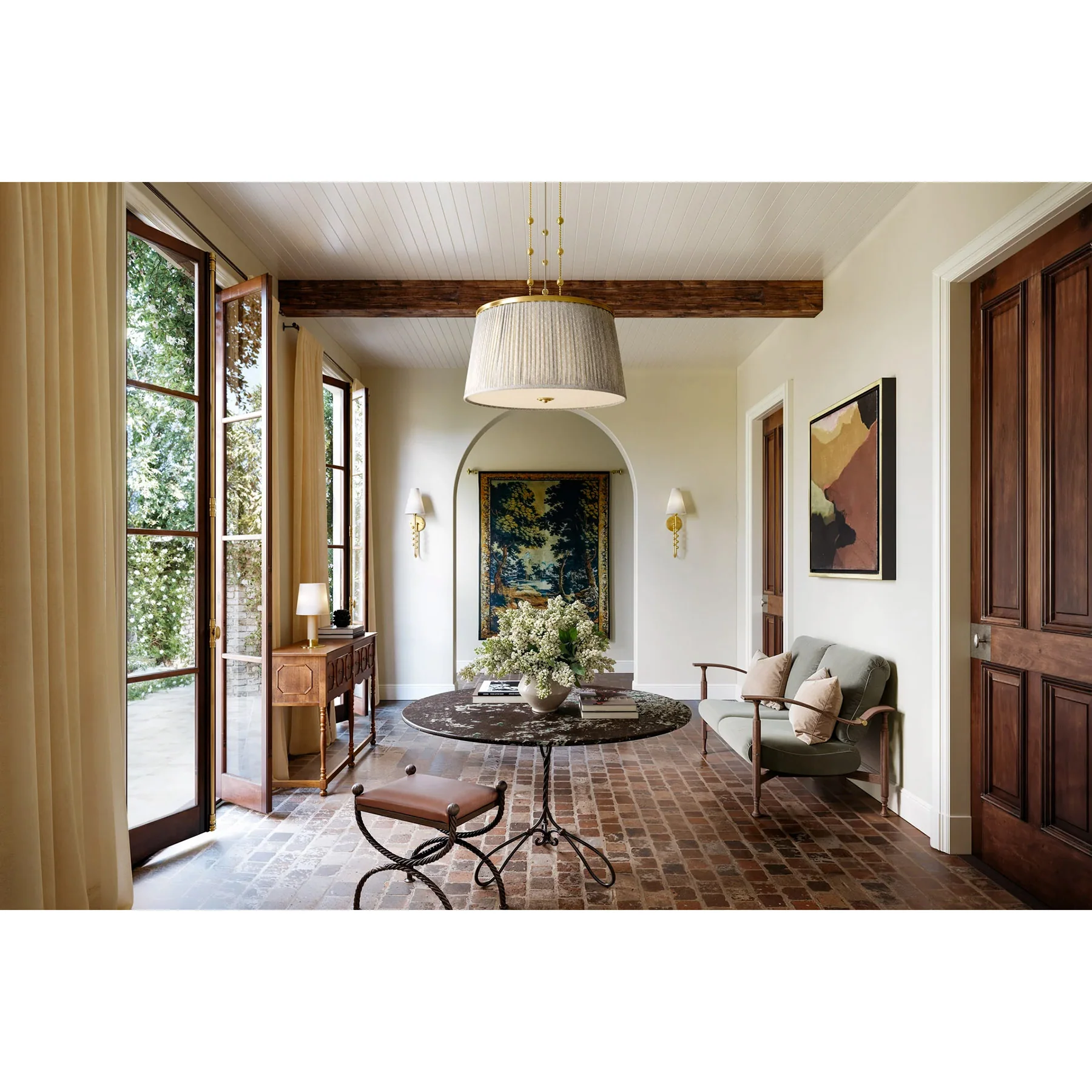 Pine Hill Pendant, Vintage Gold Leaf - Image 6