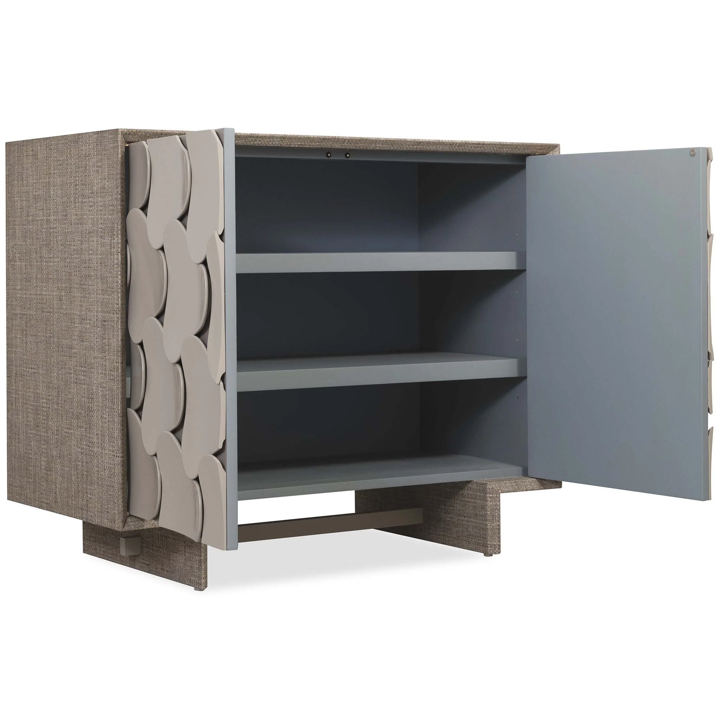 Pinwheel Chest, Gray