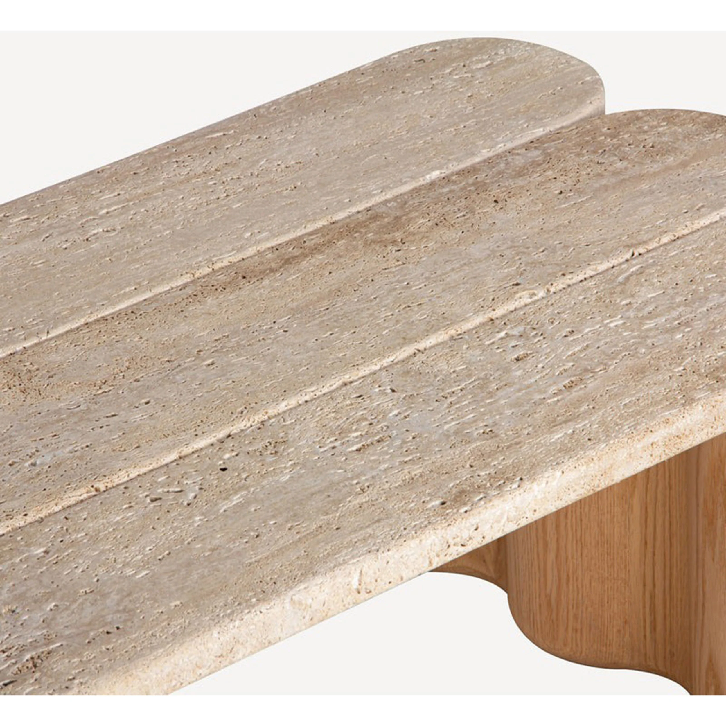 Plank Coffee Table, Natural - Image 4