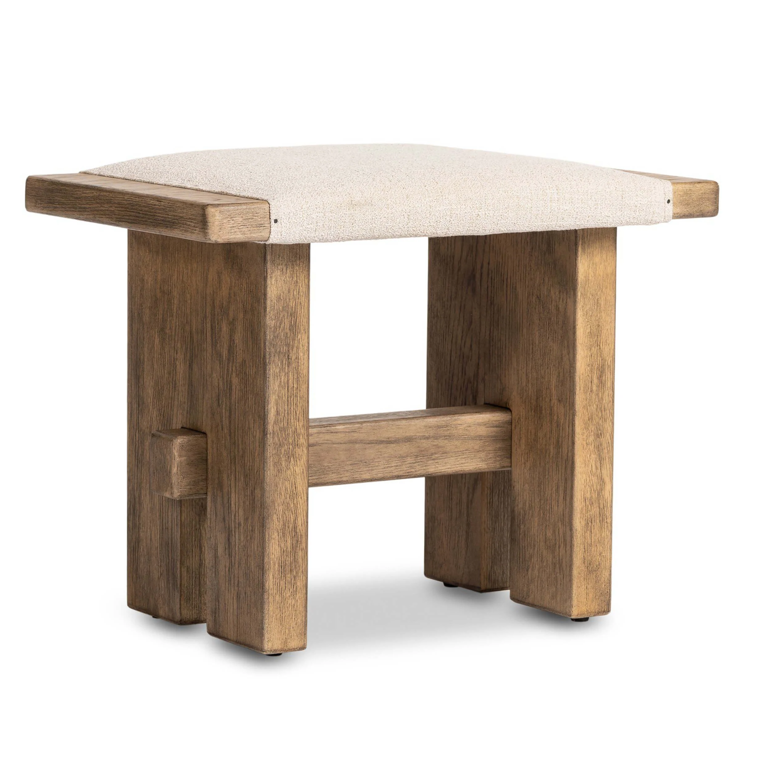 Poe Stool, Hampton Cream by Four Hands