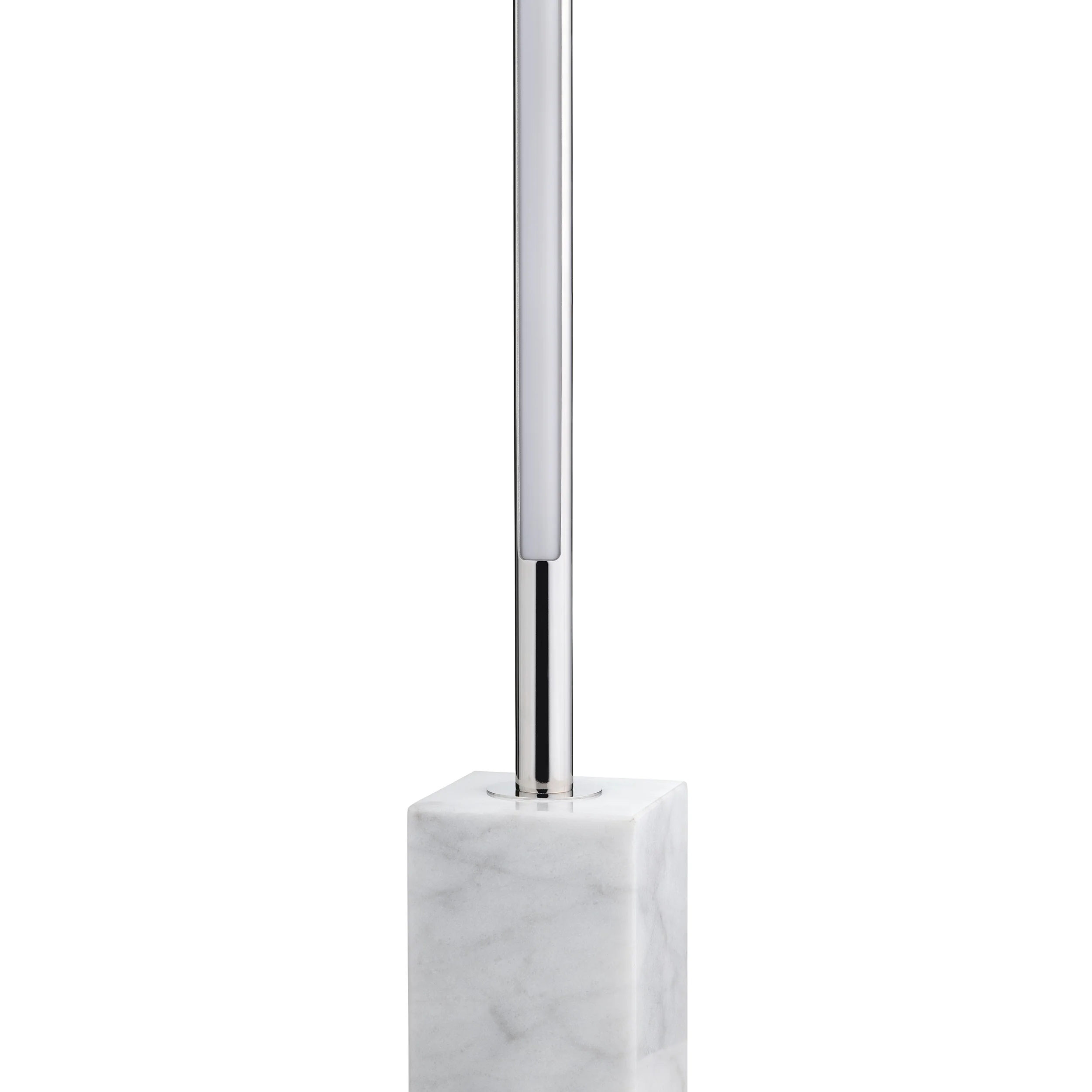 Polaris LED Floor Lamp, Silver - Image 3