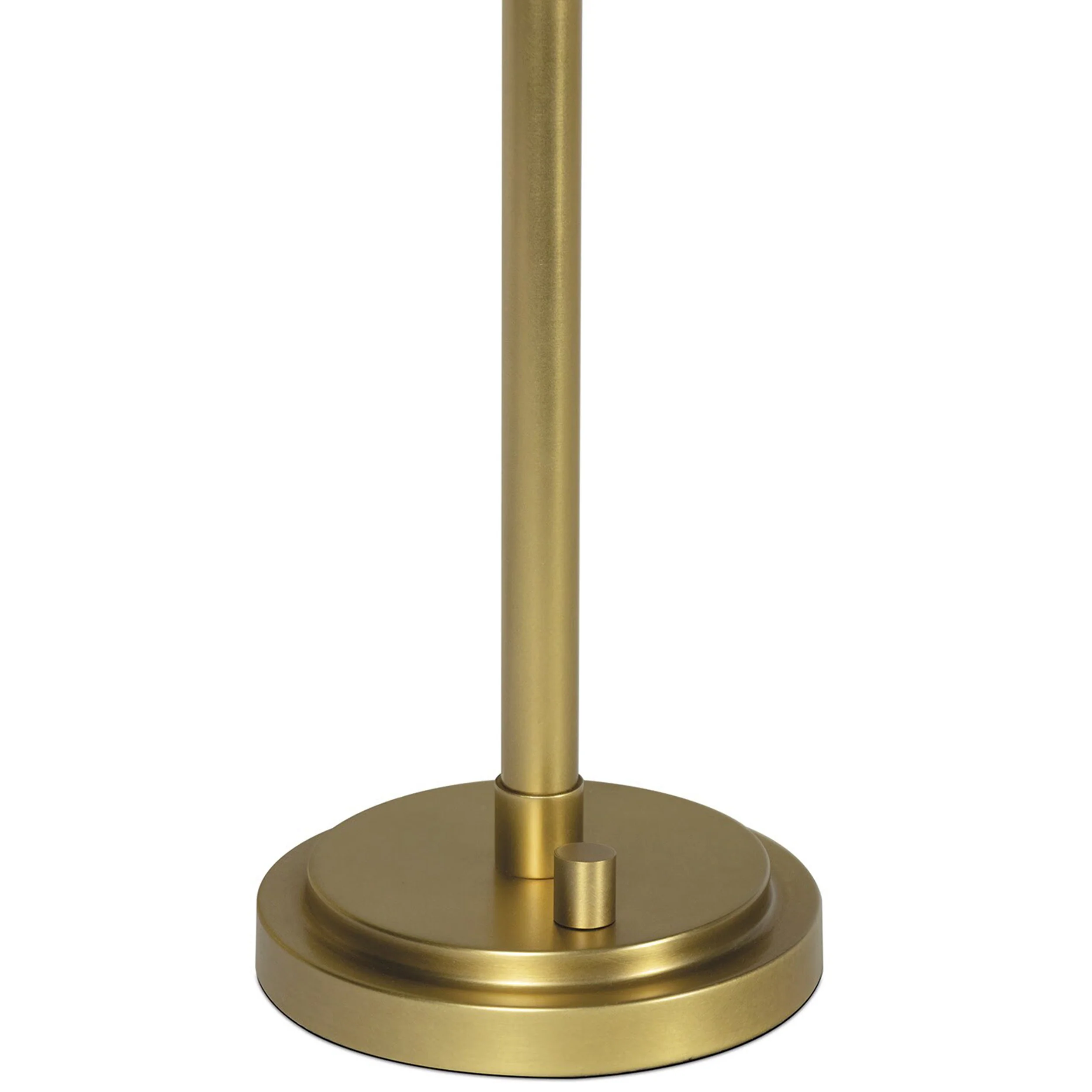 Polly Buffet Lamp, Natural Brass/Oyster Wave - Image 2