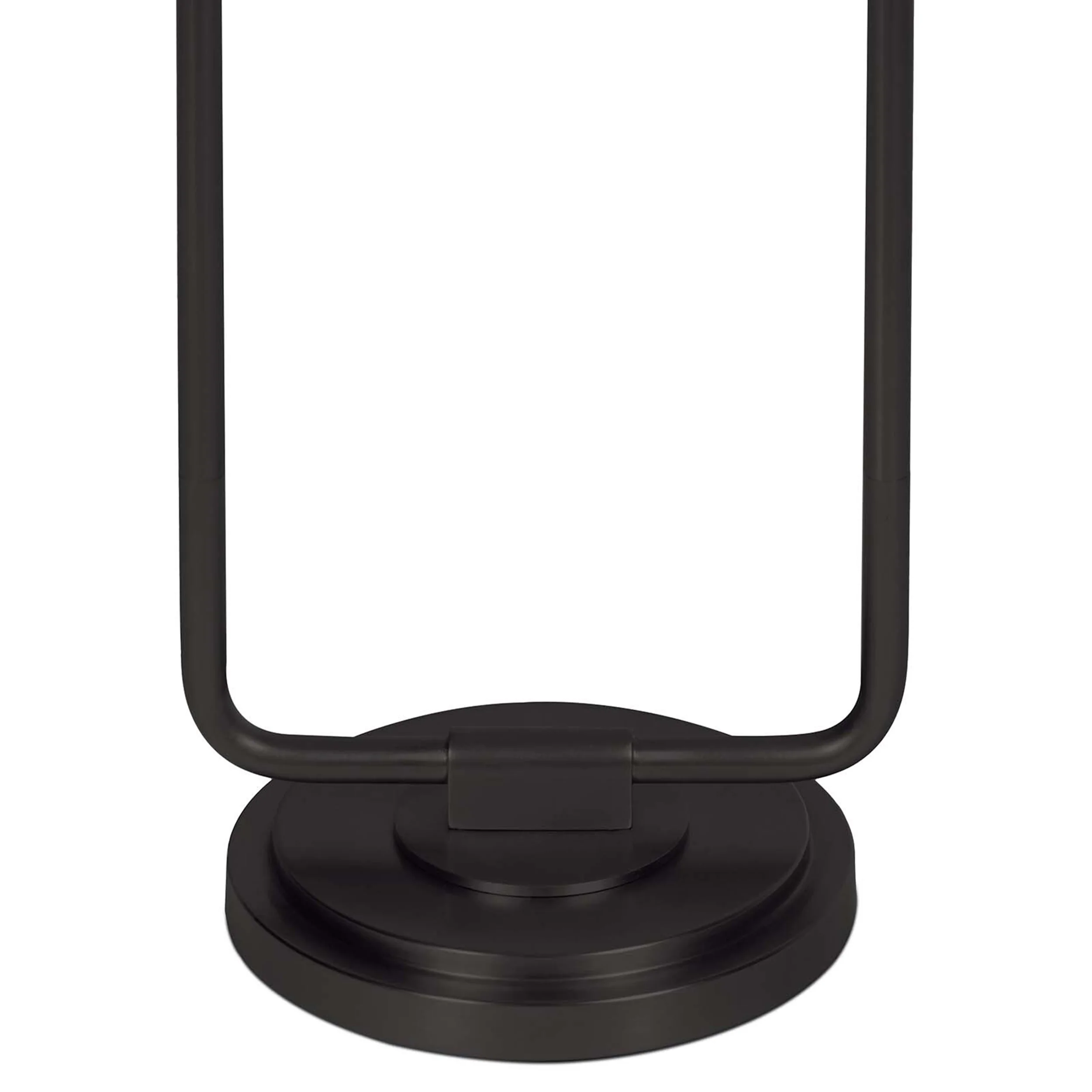 Polly Double Arm Table Lamp, Blackened Brass/Unber - Image 2