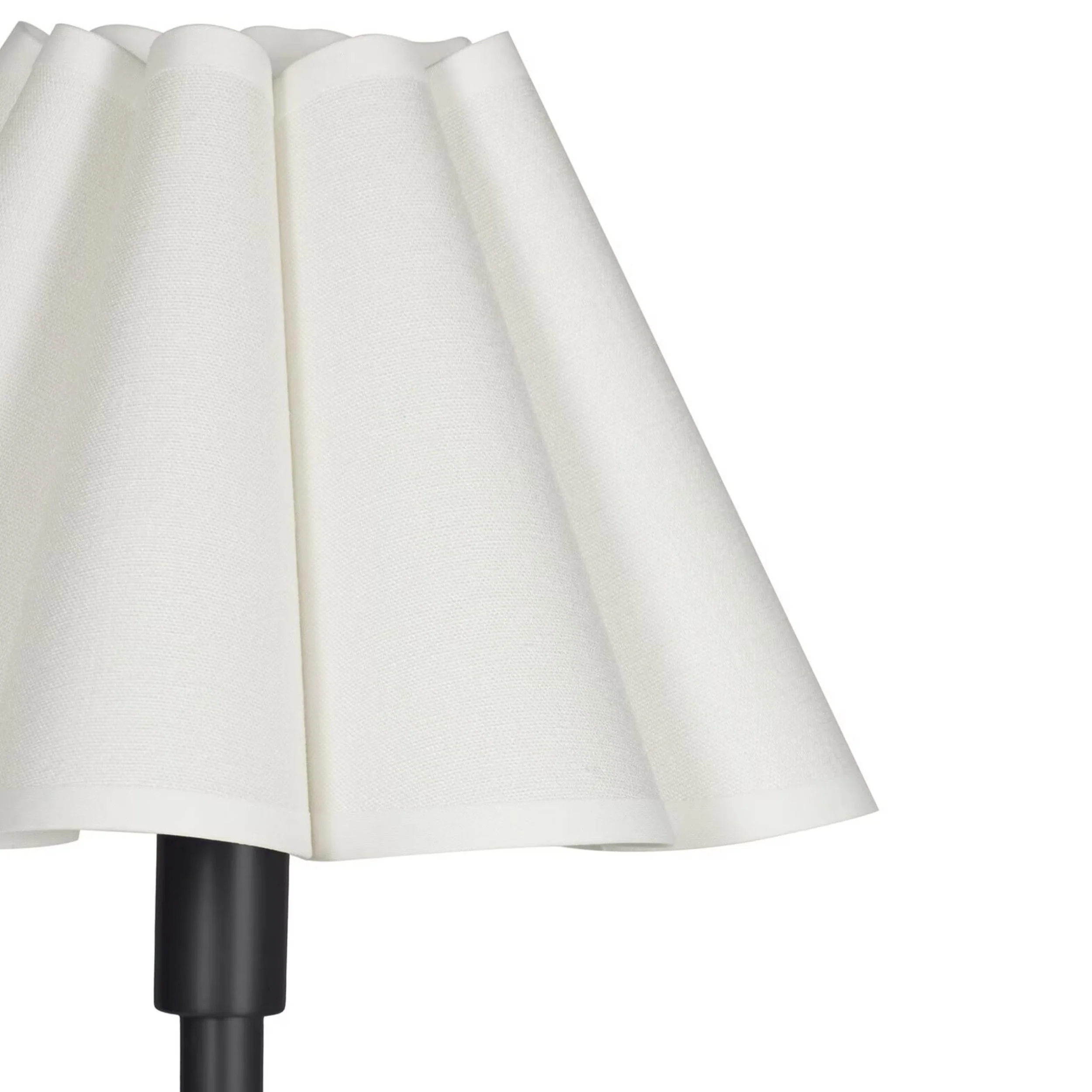 Polly Floor Lamp, Black/White - Image 2