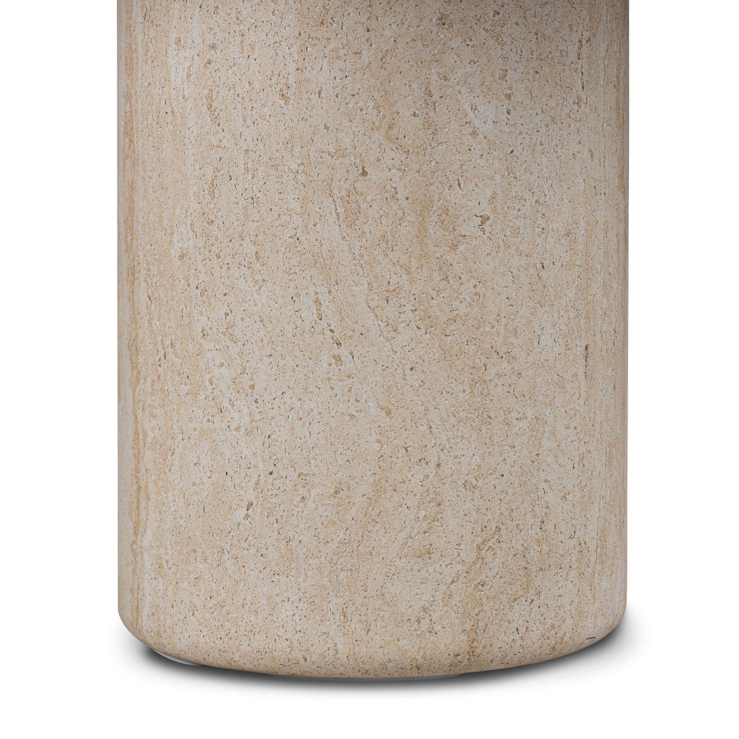 Poole Outdoor Dining Table, Textured Sand by Four Hands - Image 5