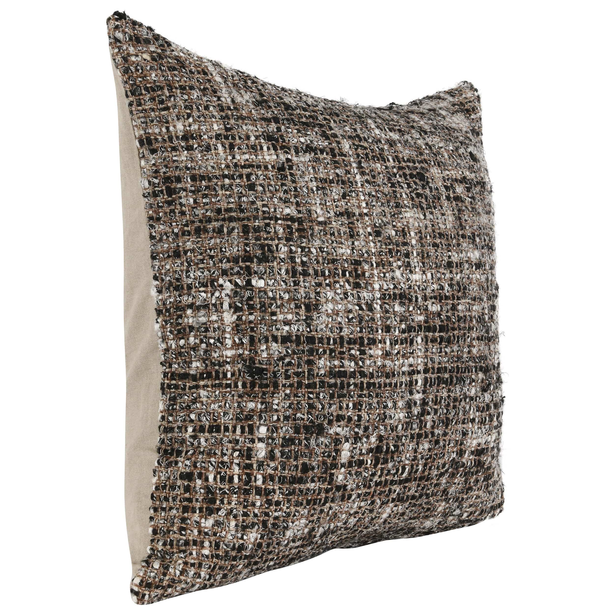 Porter Pillow, Black/Ivory - Image 4