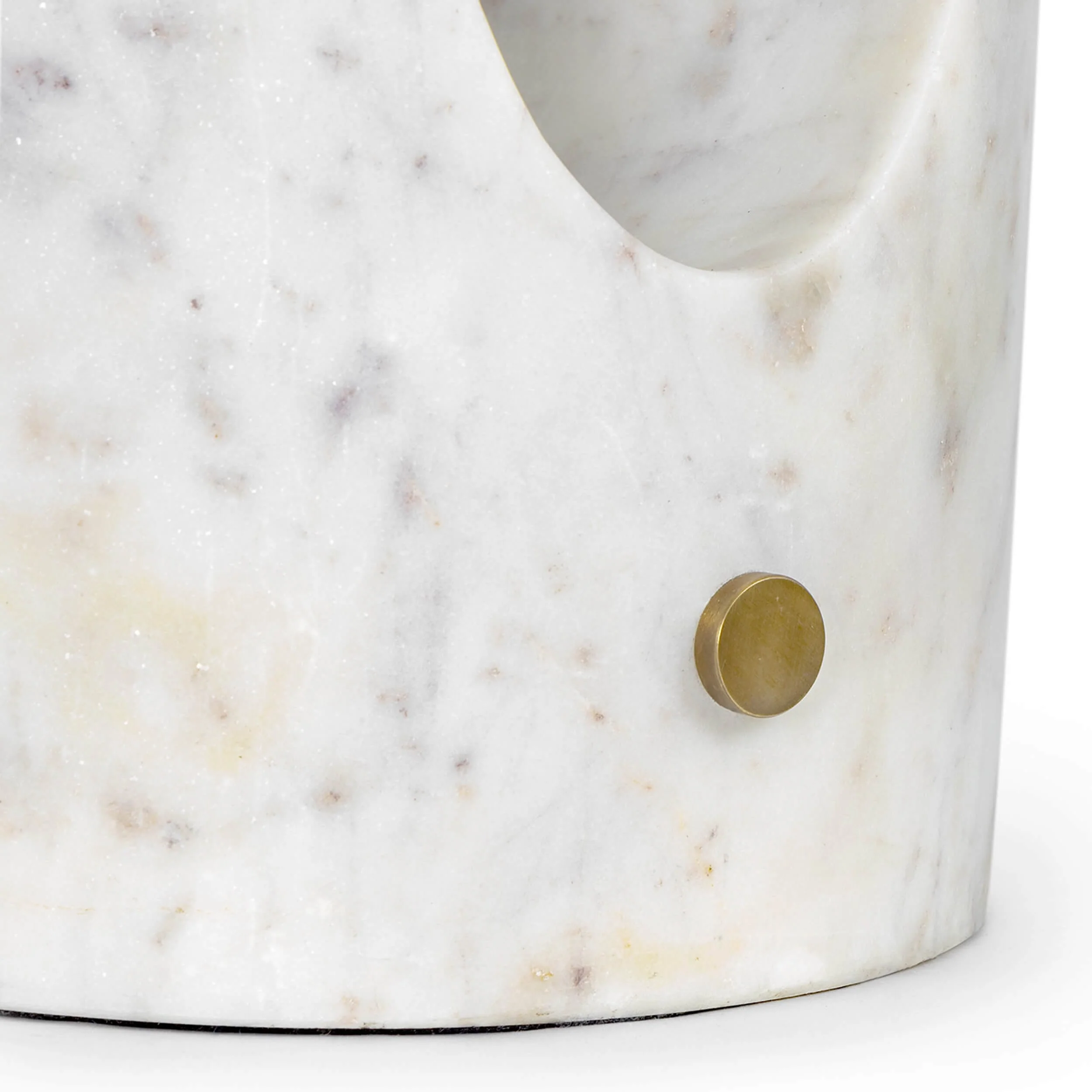 Portia Marble Table Lamp, White - Image 5