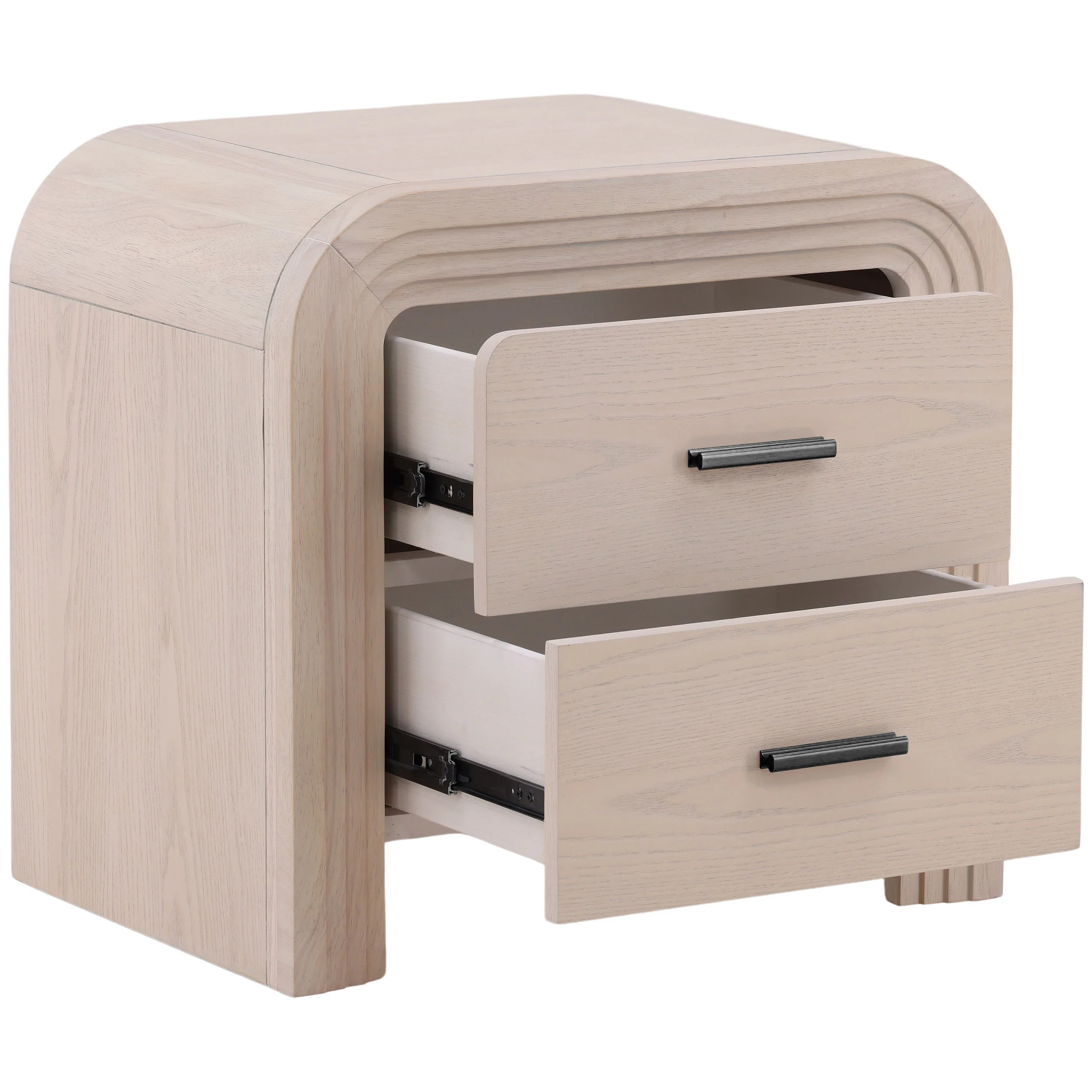 Portland Nightstand, Bleach Natural - Image 4