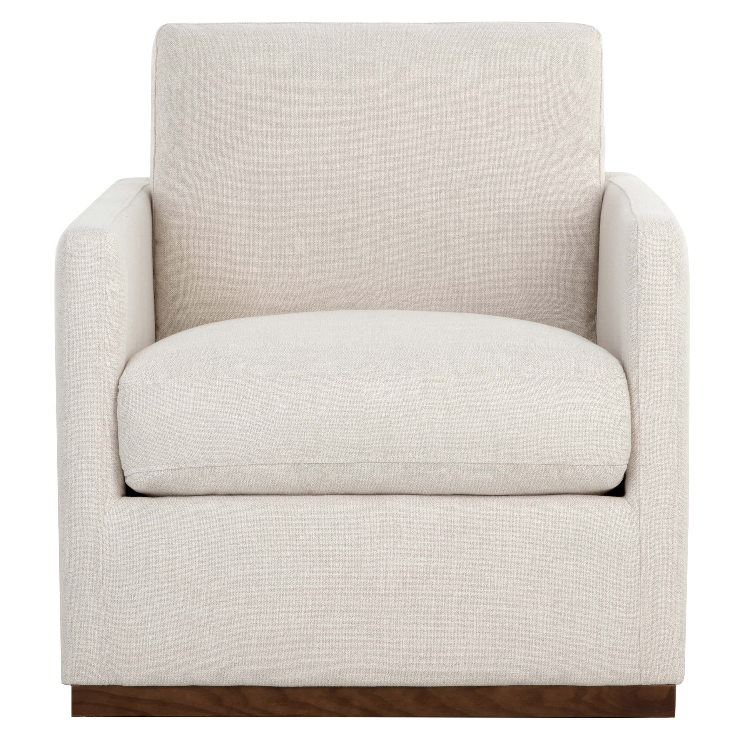 Portman Swivel Chair, Effie Linen - Image 2