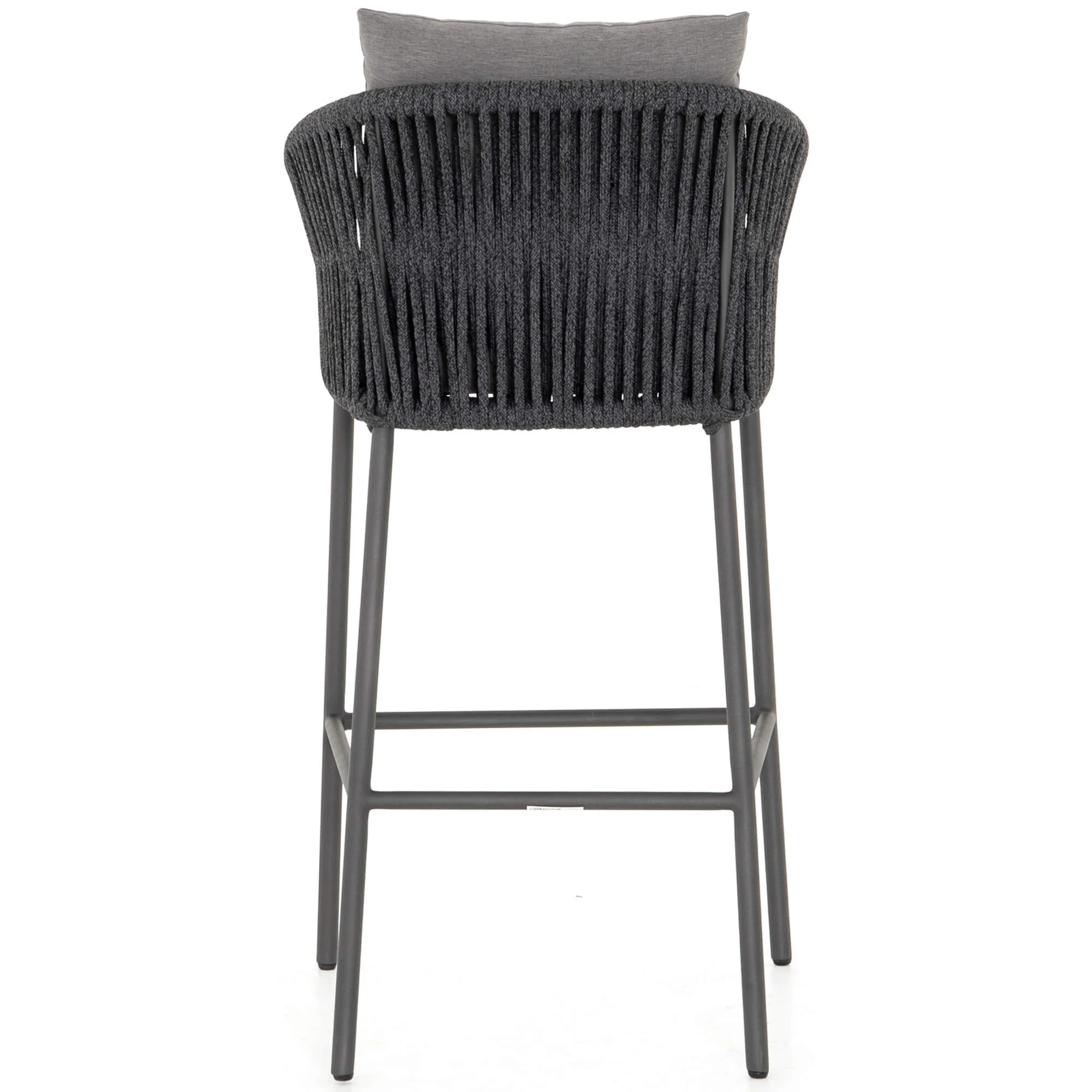 Porto Outdoor Bar & Counter Stool, Charcoal by Four Hands - Image 4