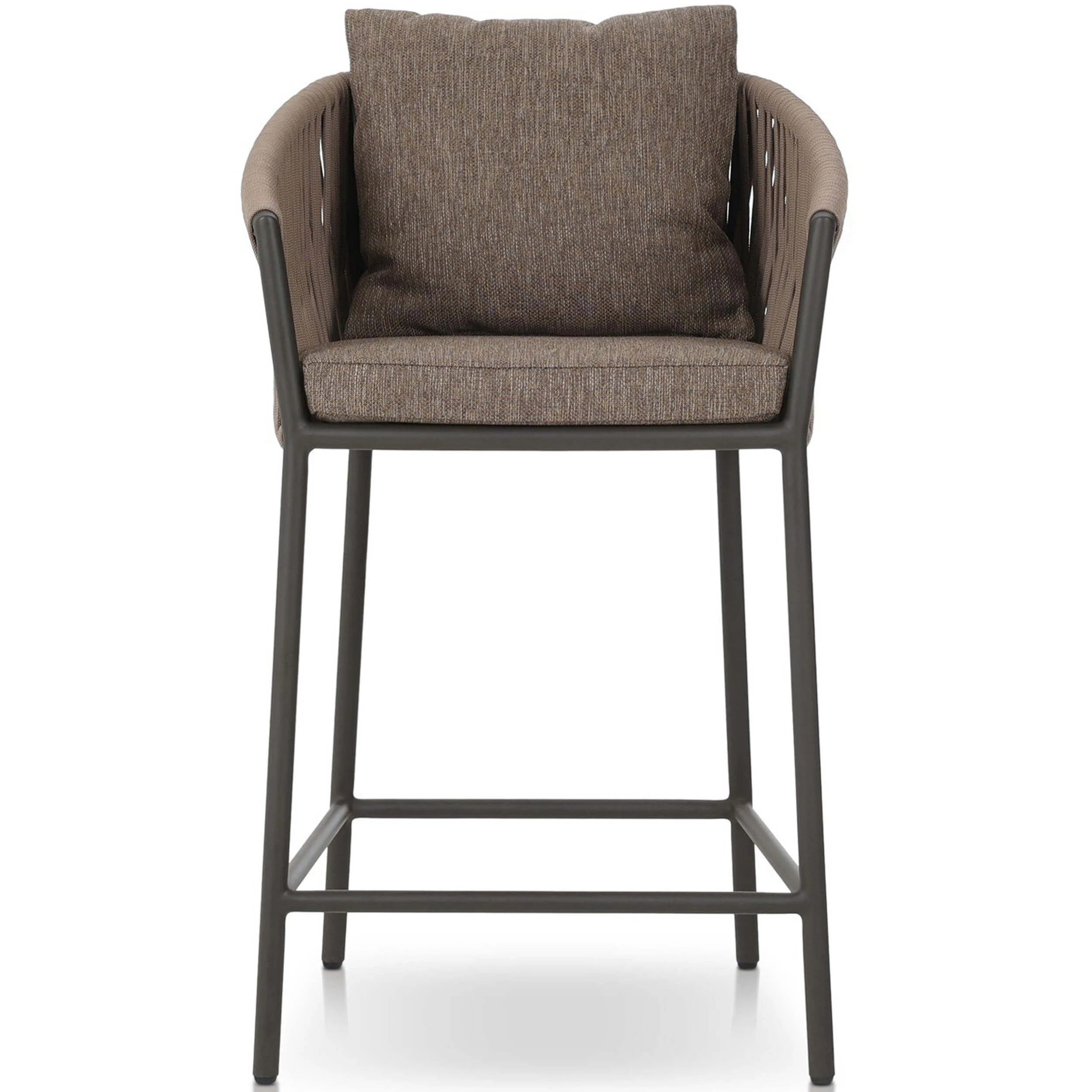 Porto Outdoor Bar & Counter Stool, Ellor Brown by Four Hands - Image 2