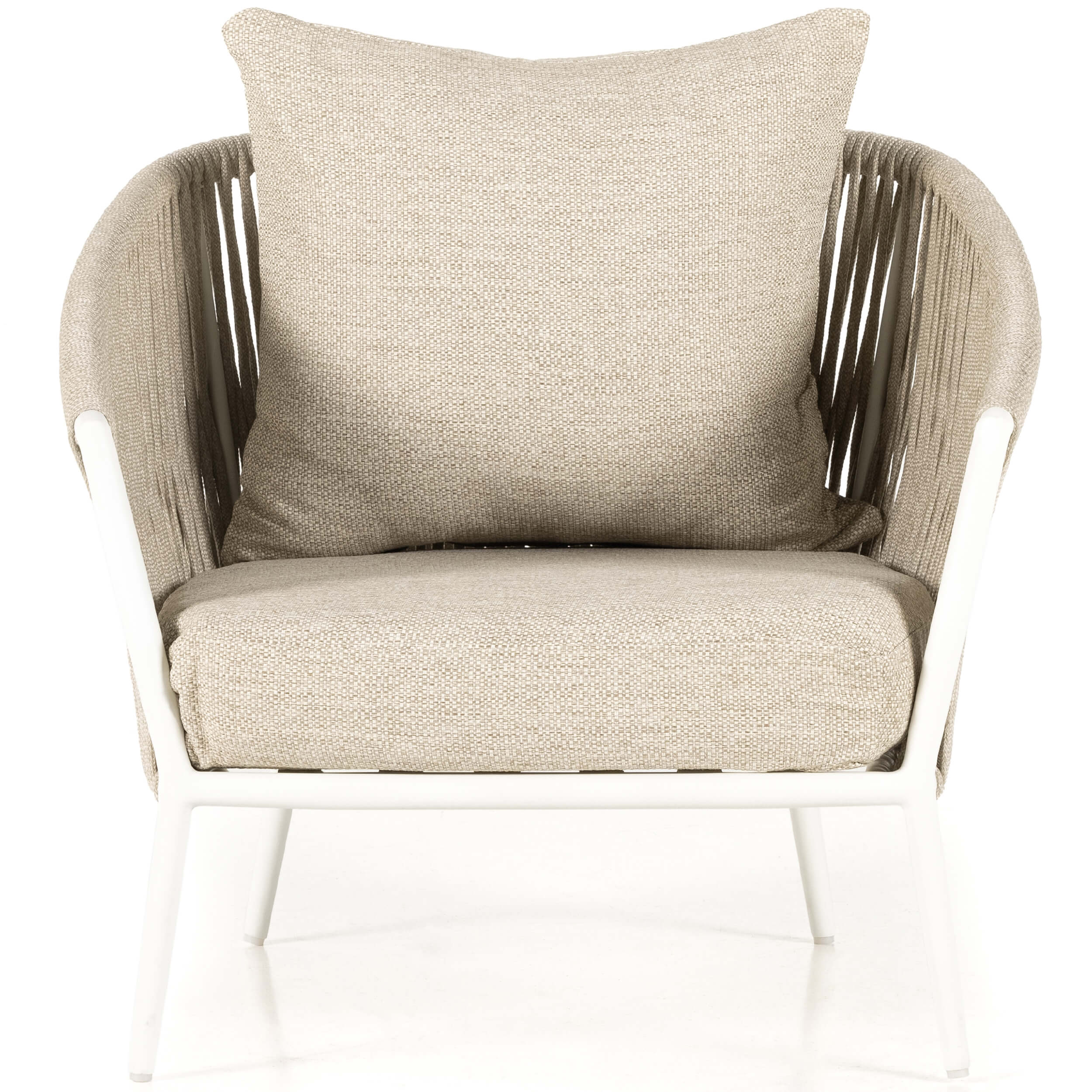 Porto Outdoor Chair, Faye Sand by Four Hands - Image 2
