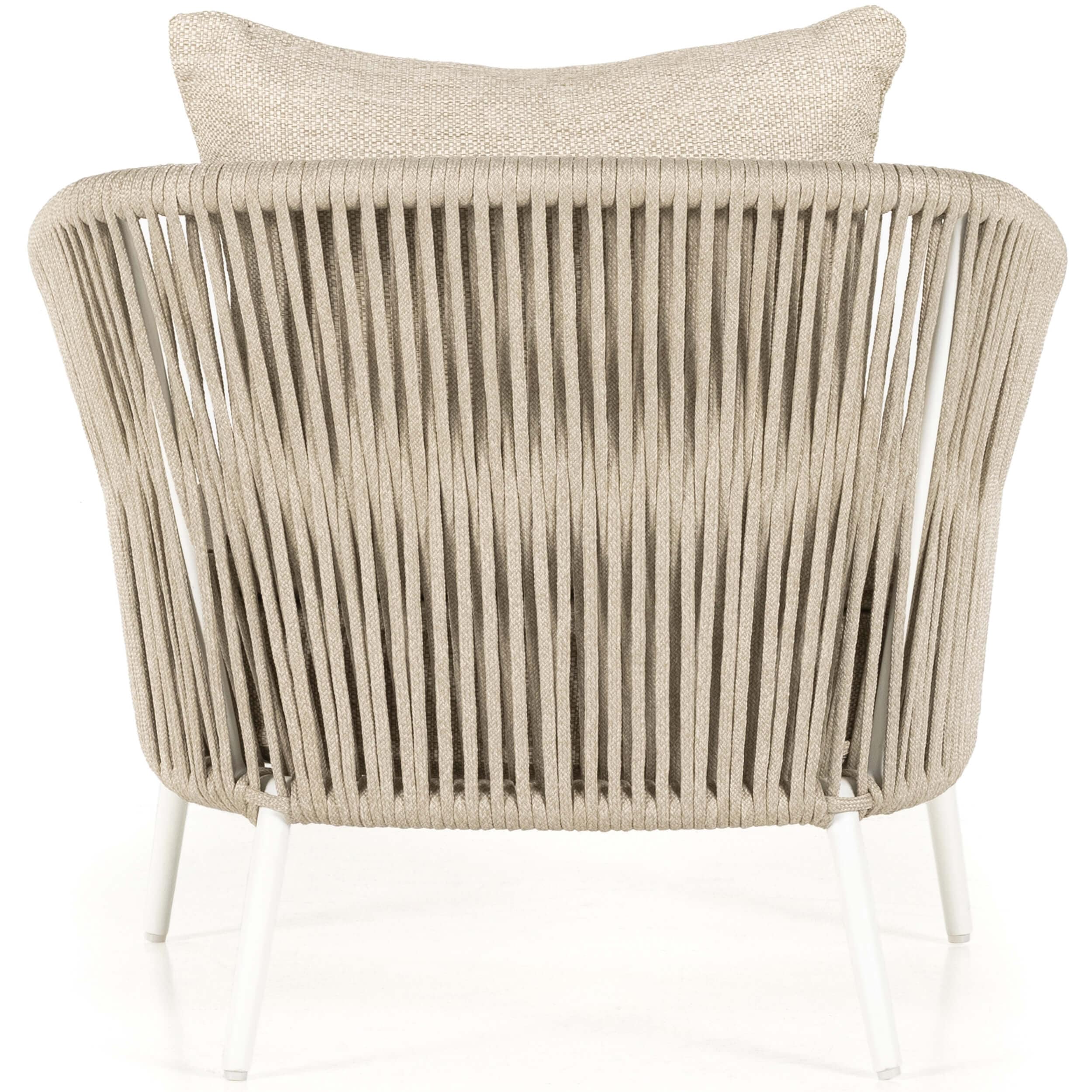 Porto Outdoor Chair, Faye Sand by Four Hands - Image 3