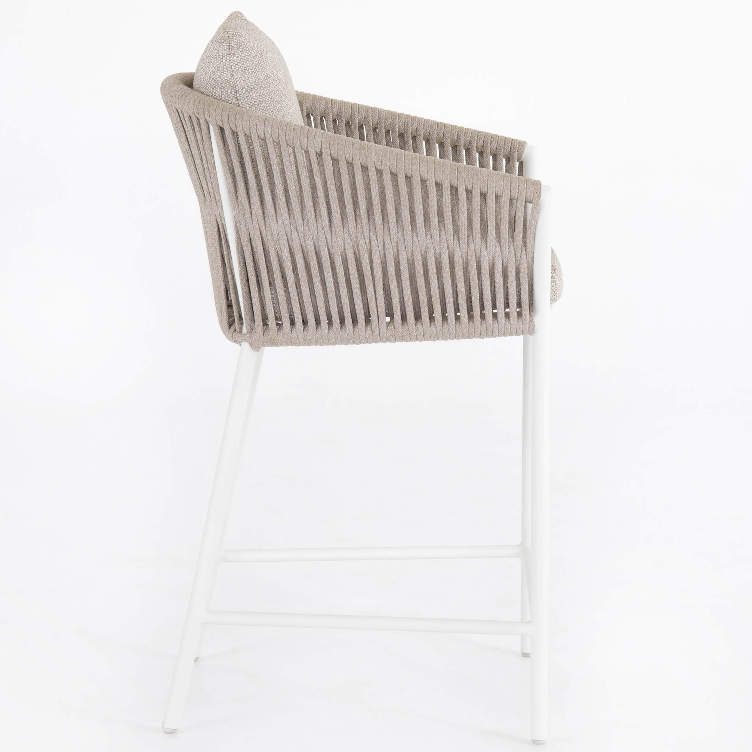 Porto Outdoor Bar & Counter Stool, Faye Sand by Four Hands - Image 3