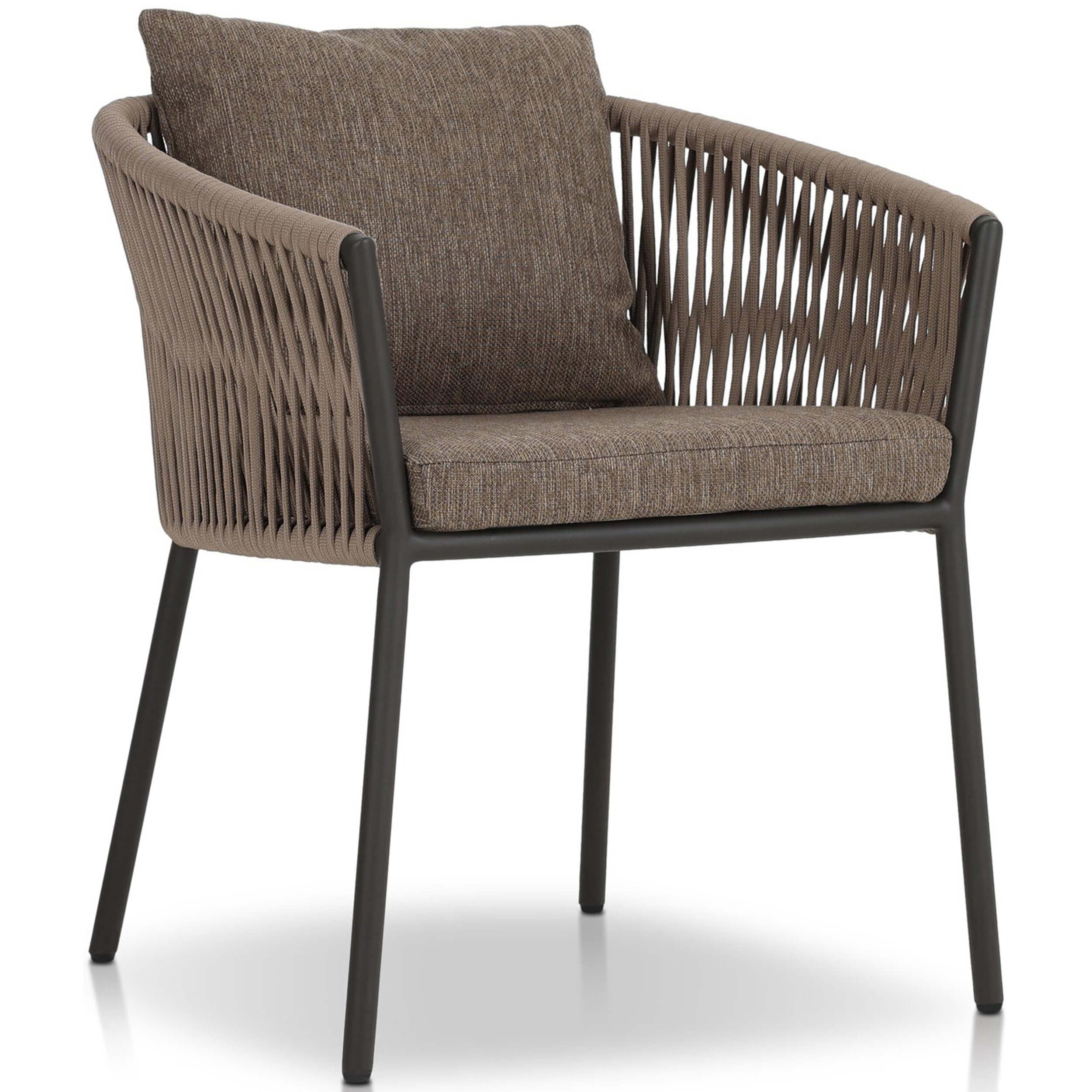 Porto Outdoor Dining Chair, Ellor Brown, Set of 2 by Four Hands