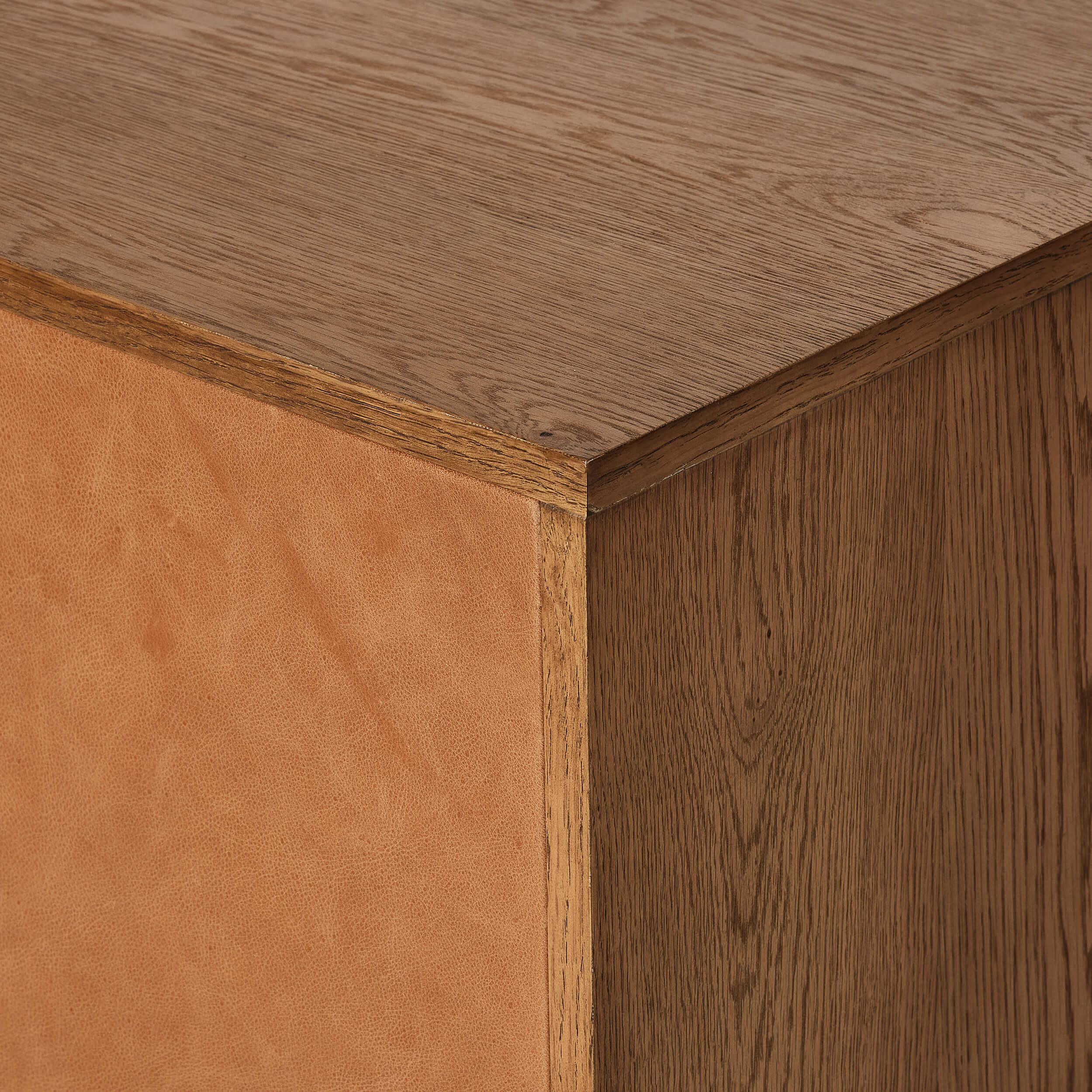 Posada L-Shaped Desk, Amber by Four Hands - Image 5