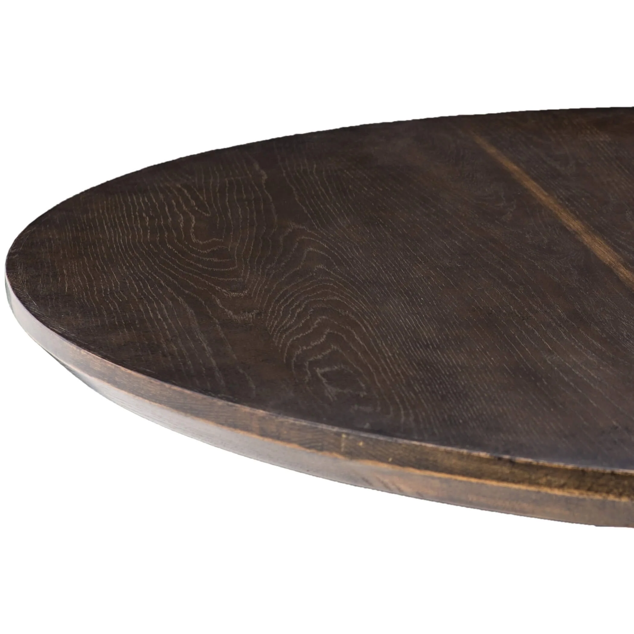 Powell Dining Table, English Brown Oak - Image 5