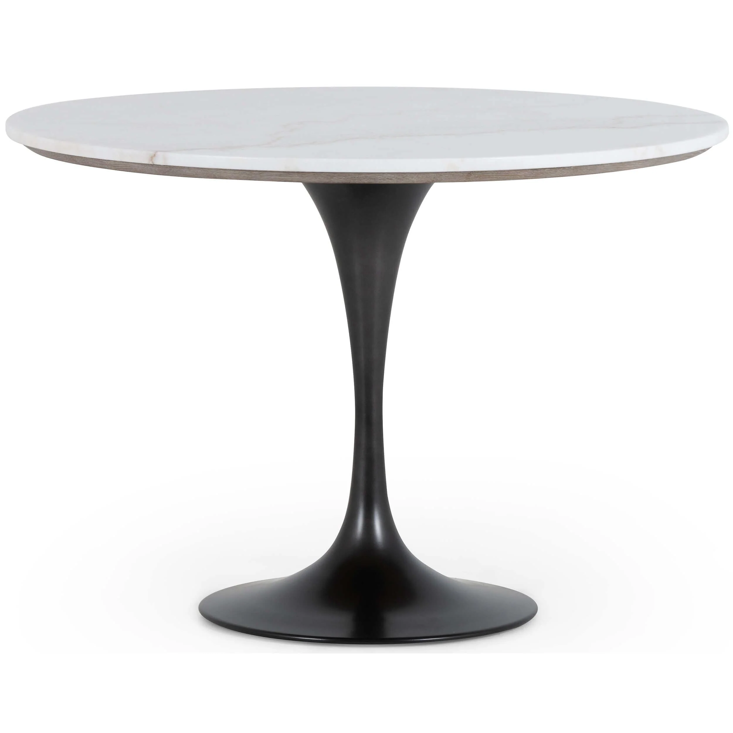 Powell Dining Table, White Marble by Four Hands - Image 6
