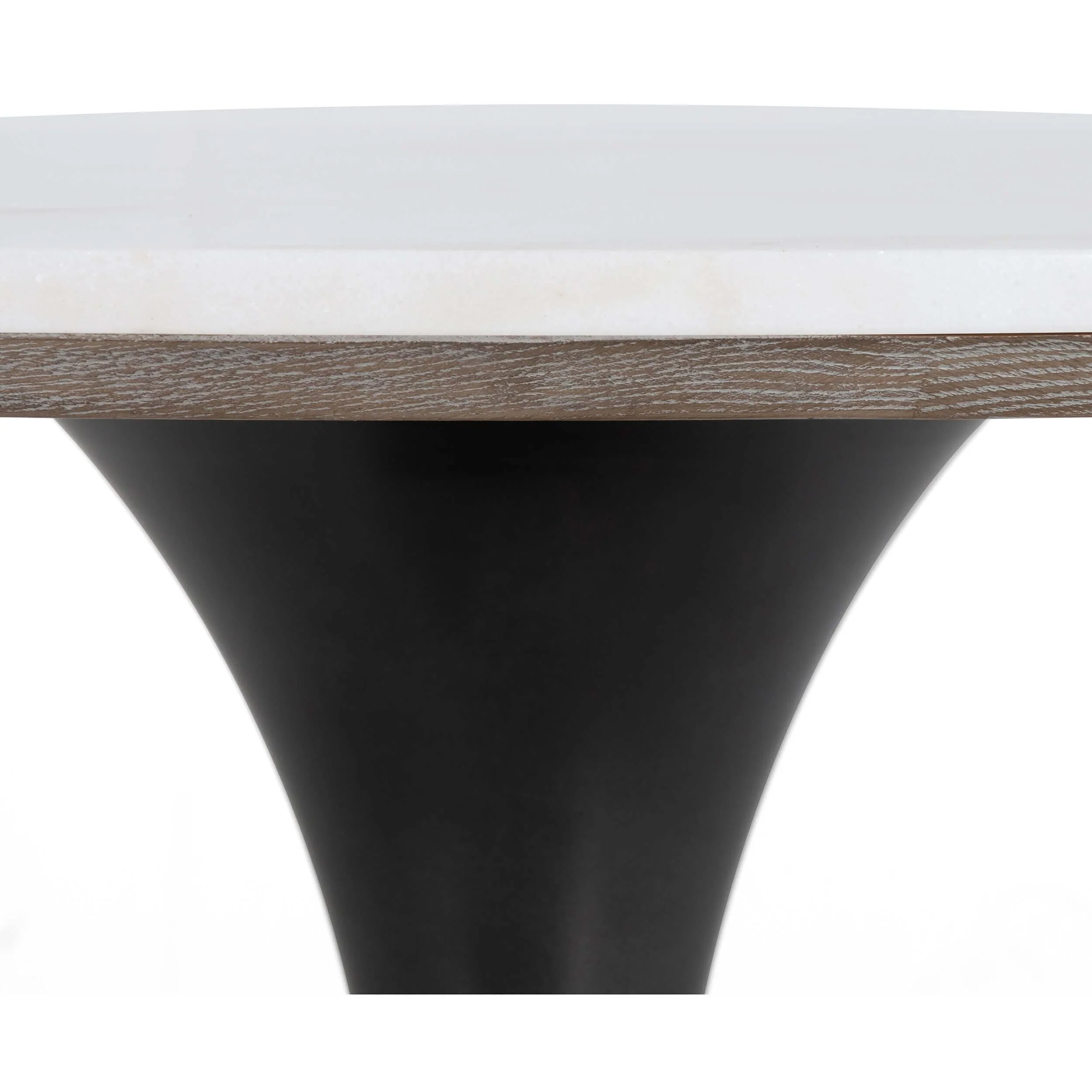 Powell Dining Table, White Marble by Four Hands - Image 8