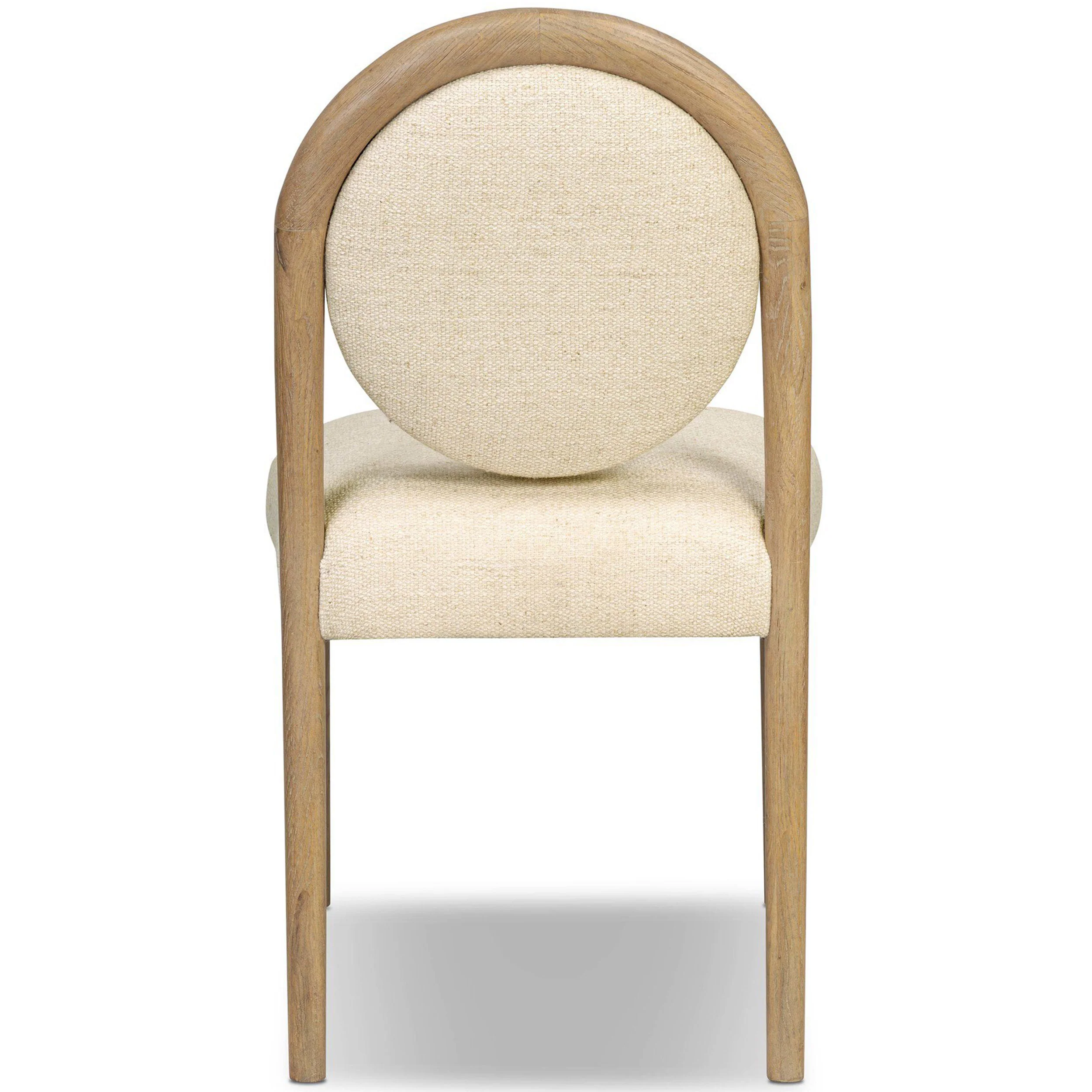 Prentiss Dining Chair, Thames Cream, Set of 2 by Four Hands - Image 4