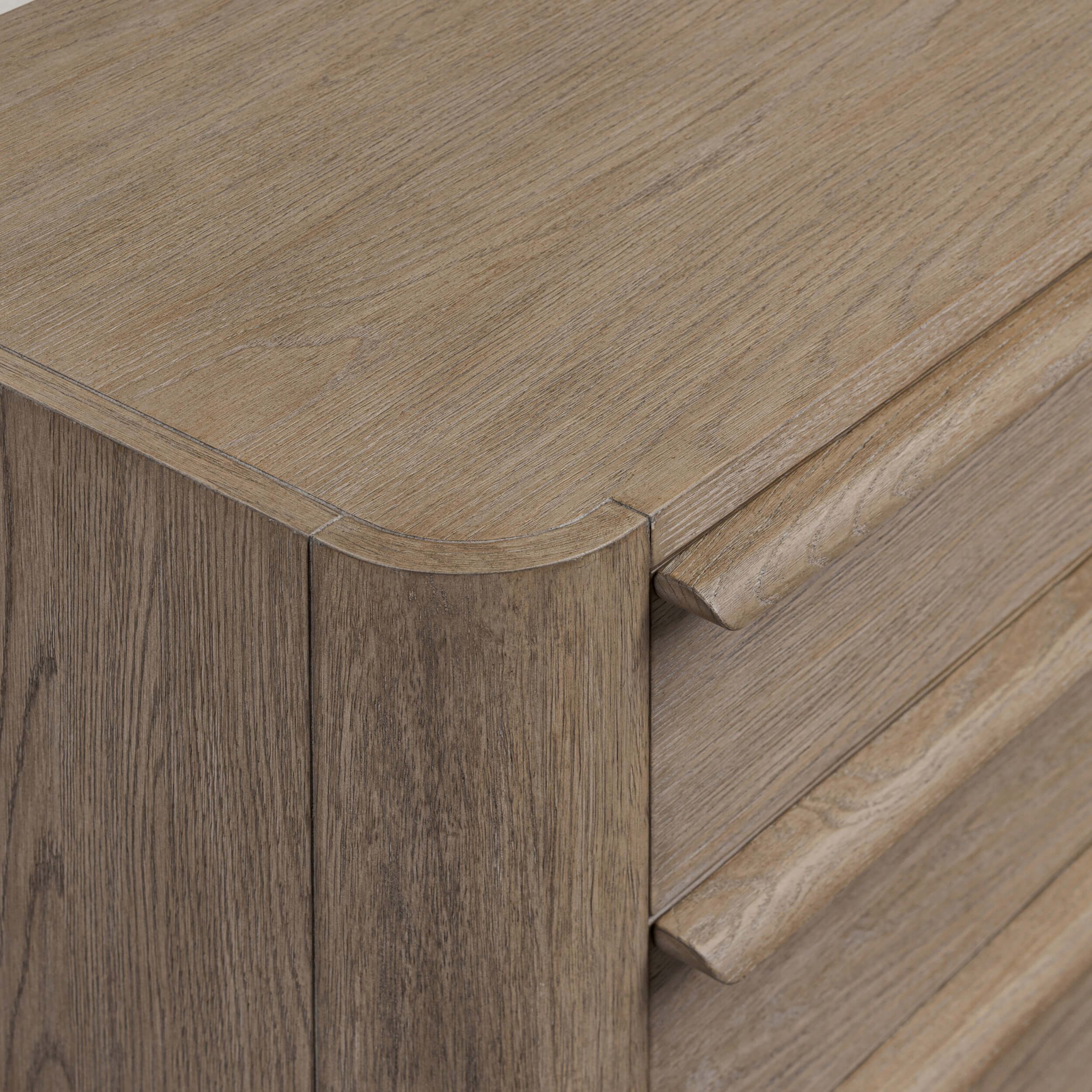 Primrose Nightstand, Natural Flat Oak by Four Hands - Image 4