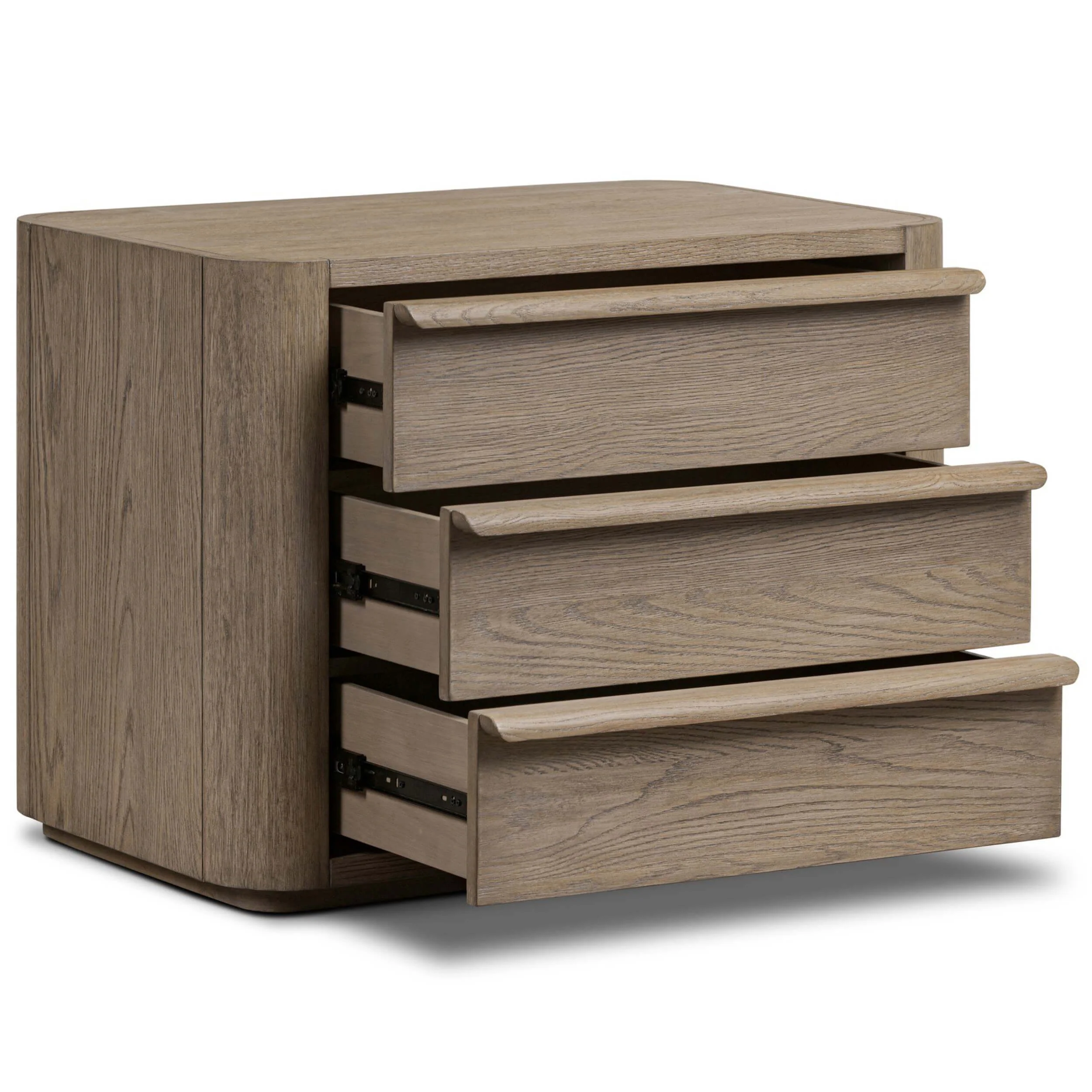Primrose Nightstand, Natural Flat Oak by Four Hands - Image 8