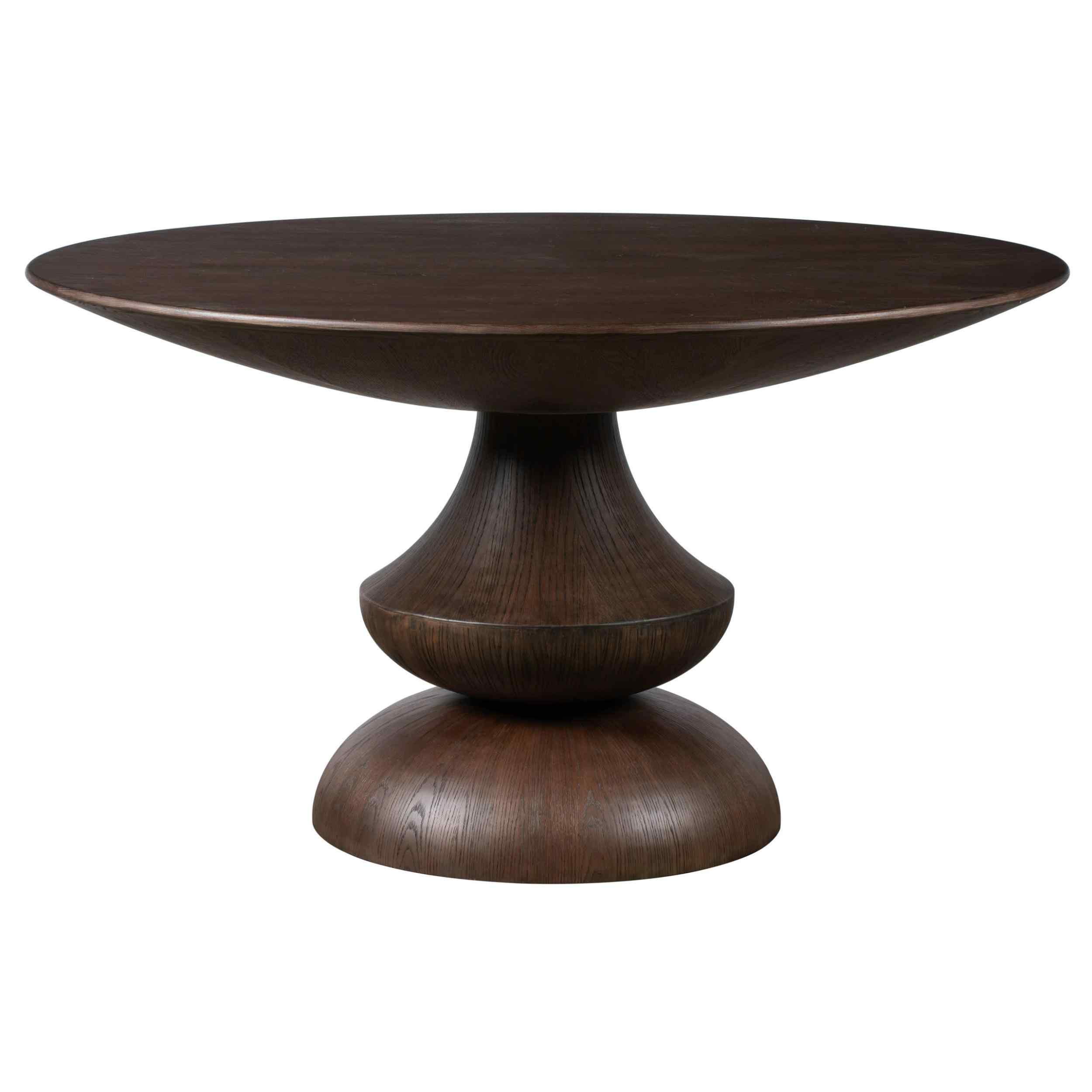 Providence Dining Table, Dark Weathered