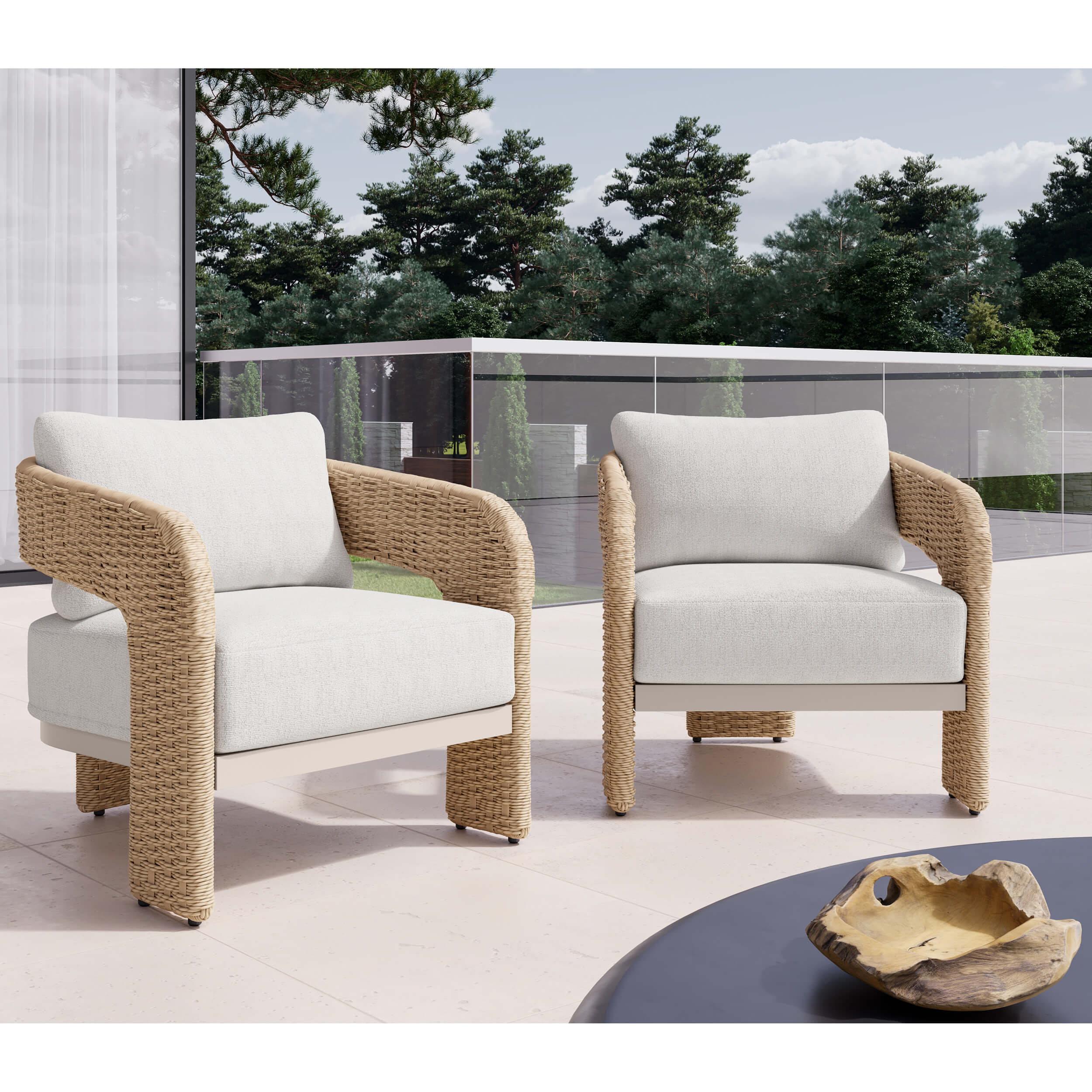 Pylos Outdoor Chair, Natural - Image 7