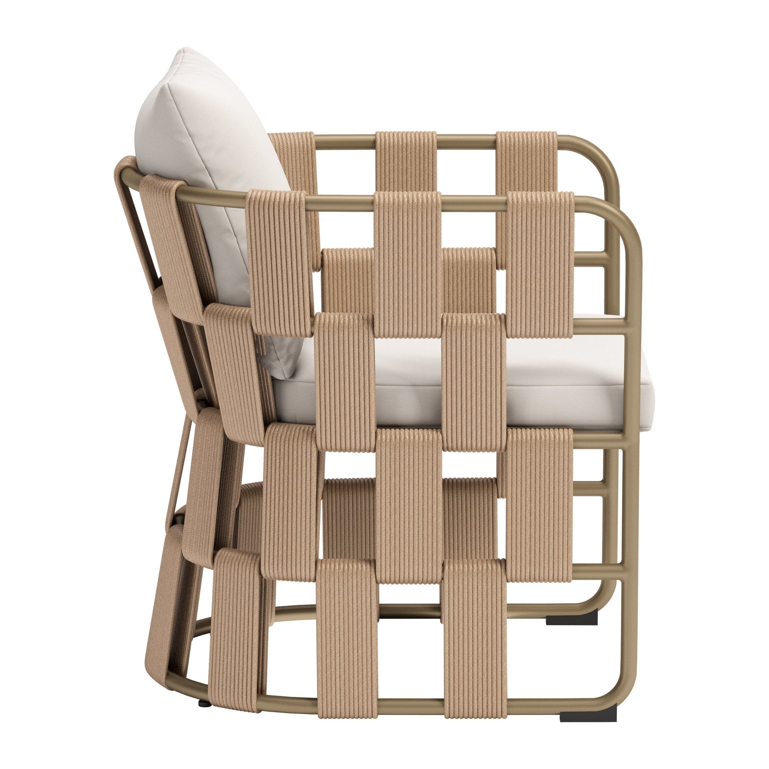 Quadrat Dining Chair, White - Image 2