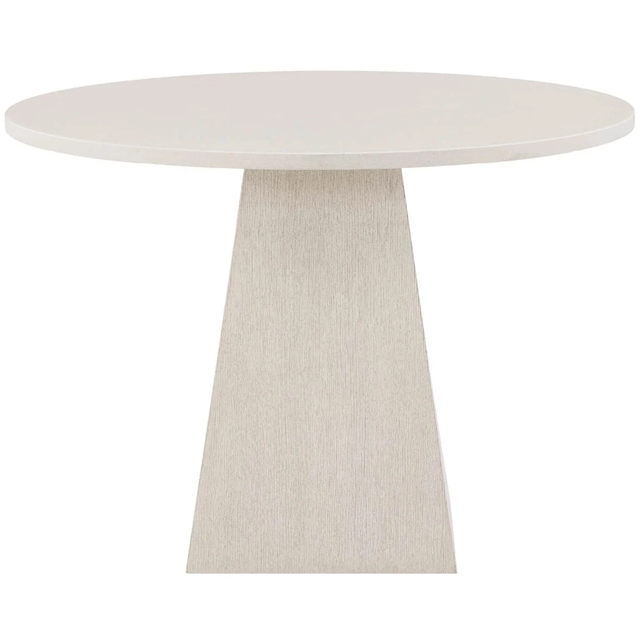 Quartz Round Dining Table, White - Image 2