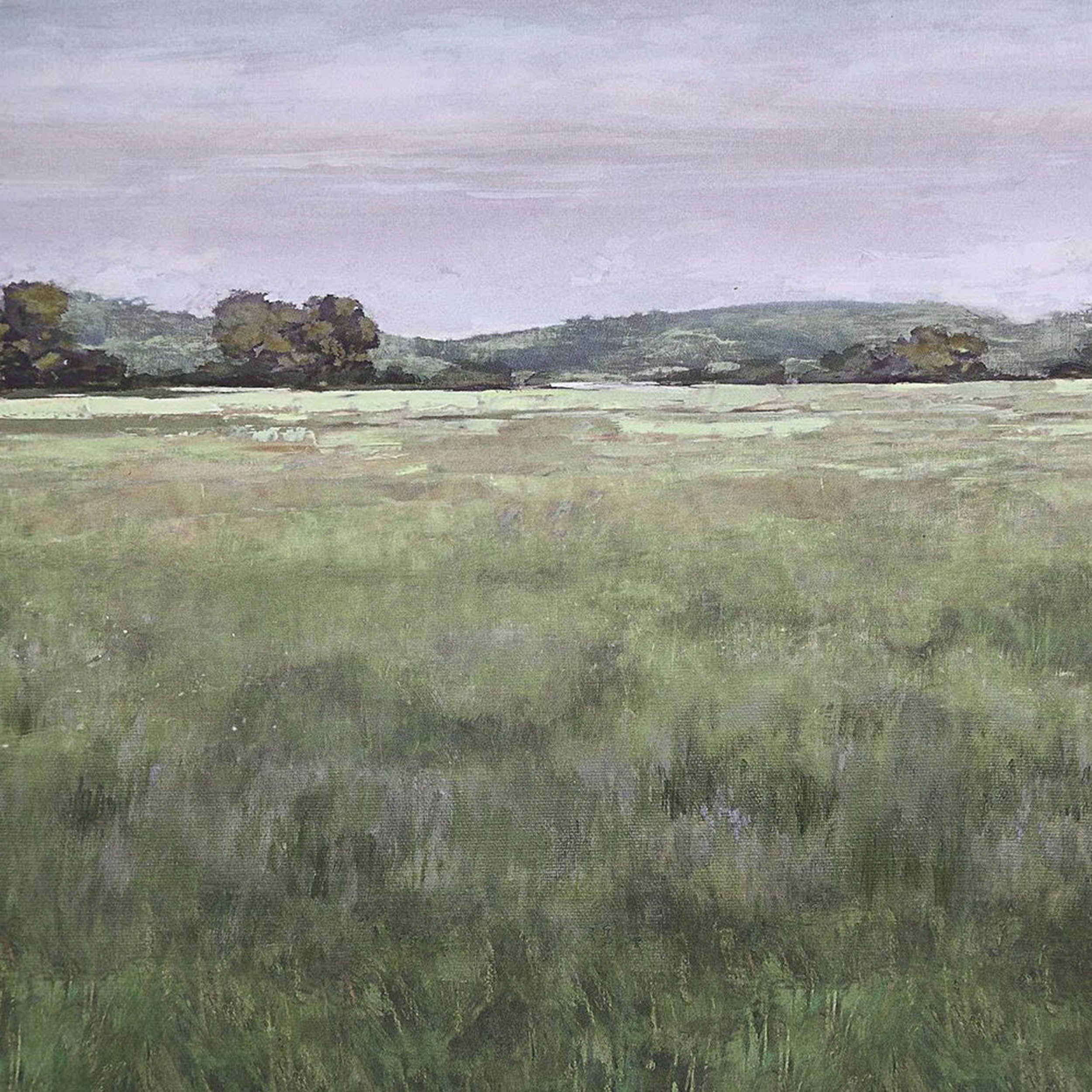 Quiet Meadows Framed Prints, Light White, Set of 4 - Image 4