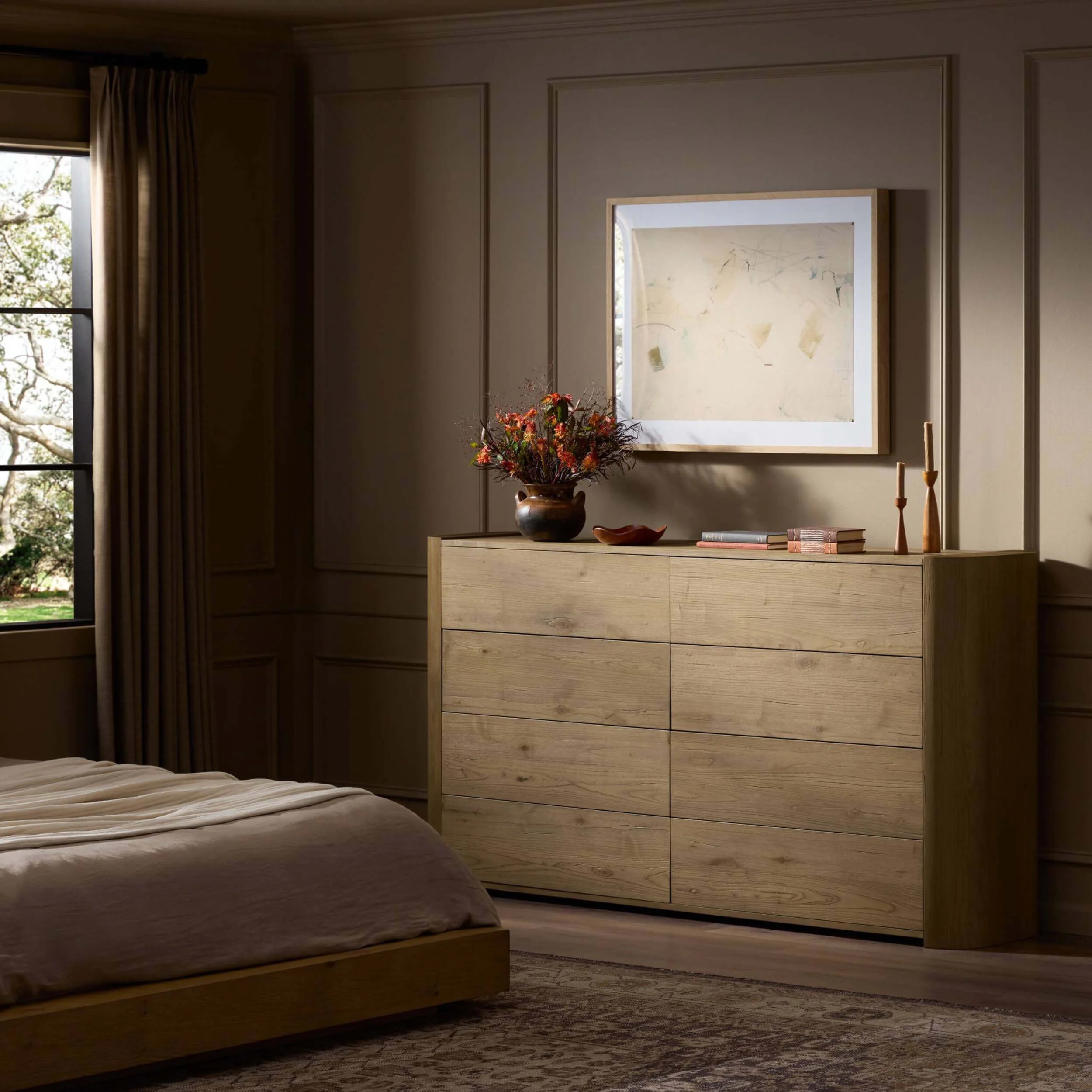 Radius 8 Drawer Dresser, Light Blonde by Four Hands - Image 7