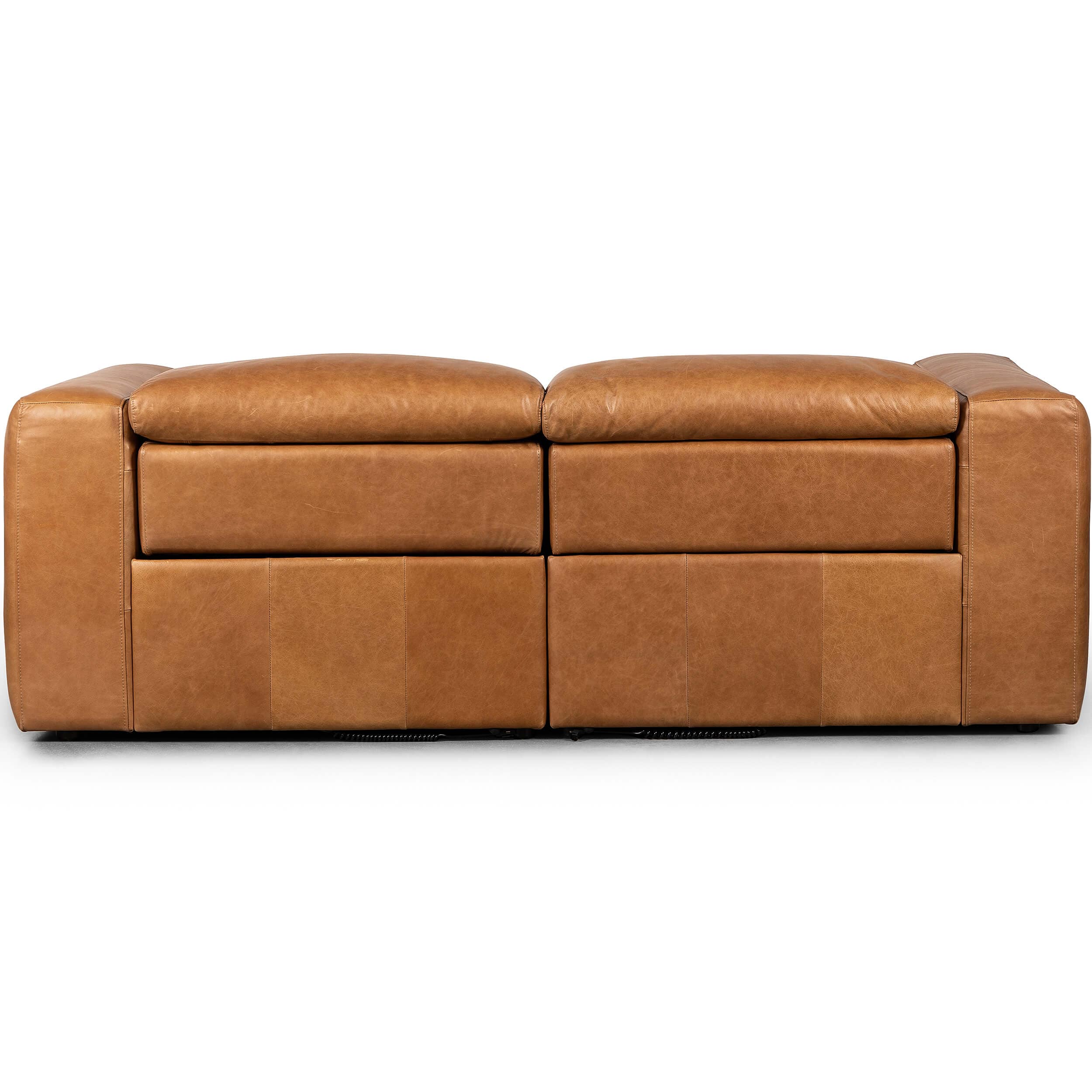 Radley 2 Piece Leather Power Recliner Sectional, Sonoma Butterscotch by Four Hands - Image 4