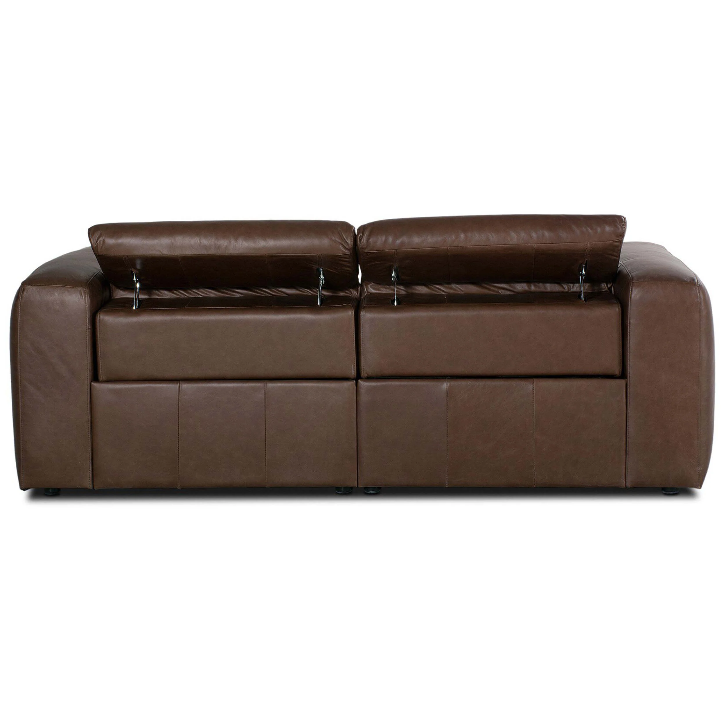 Radley 2 Piece Leather Power Recliner Sectional, Sonoma Coco by Four Hands - Image 3